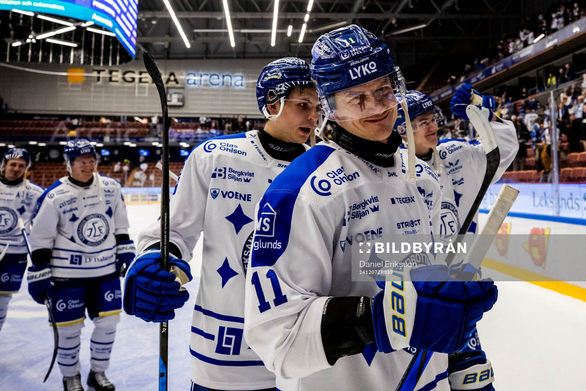 Leksands Martin Karlsson  jublar