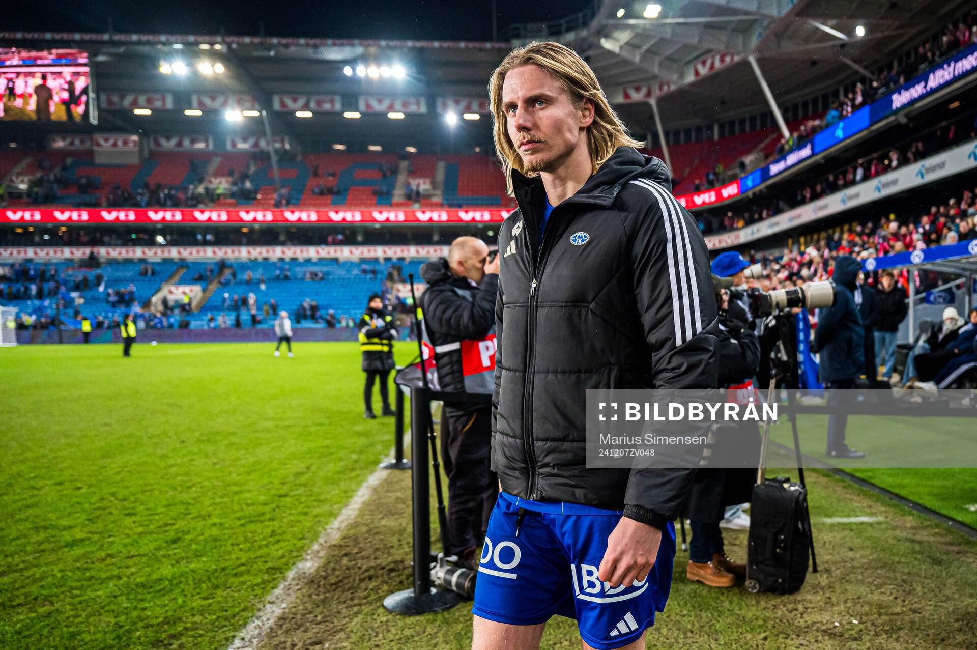 Isak Helstad Amundsen of Molde looks dejected the cup final