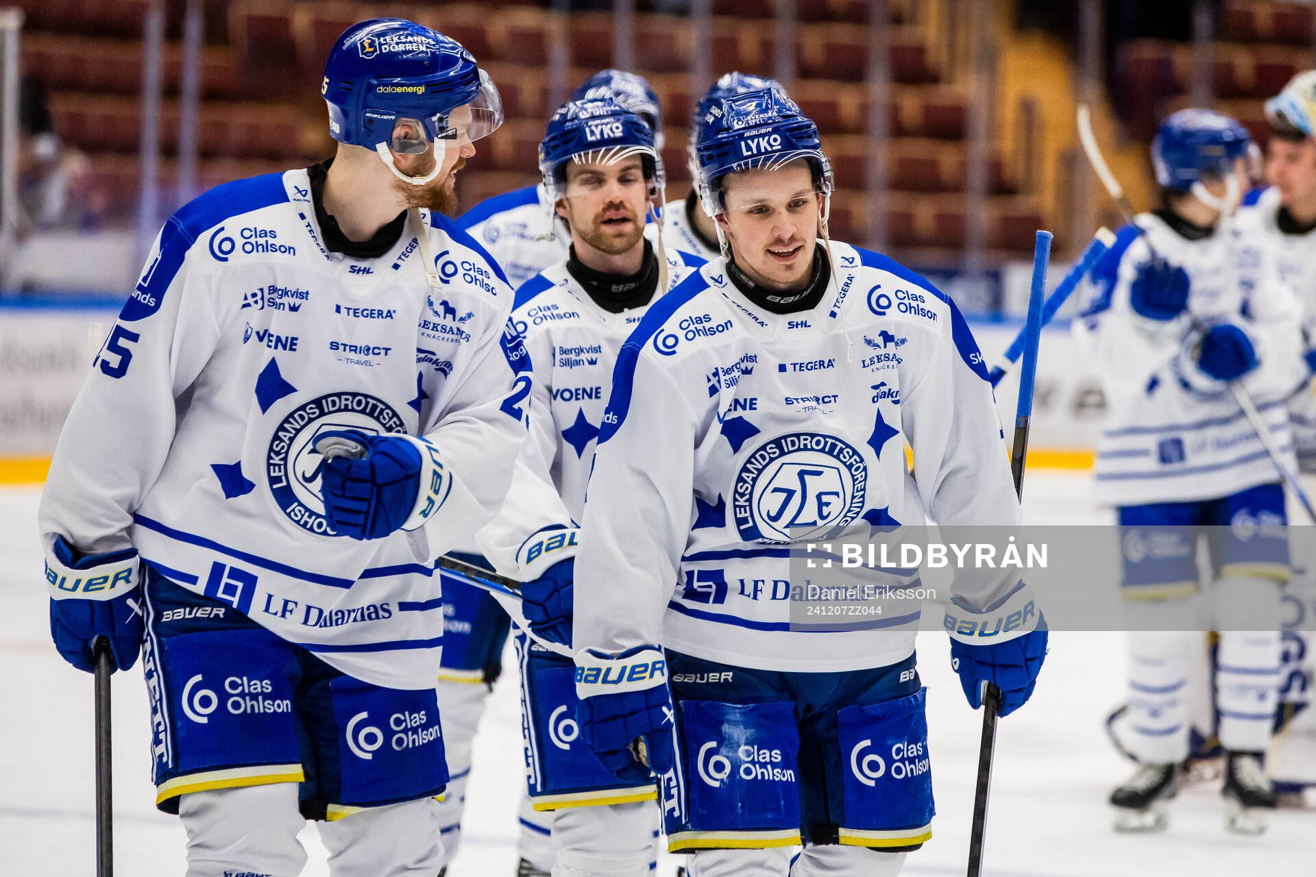 Leksands Marcus Karlberg  jublar