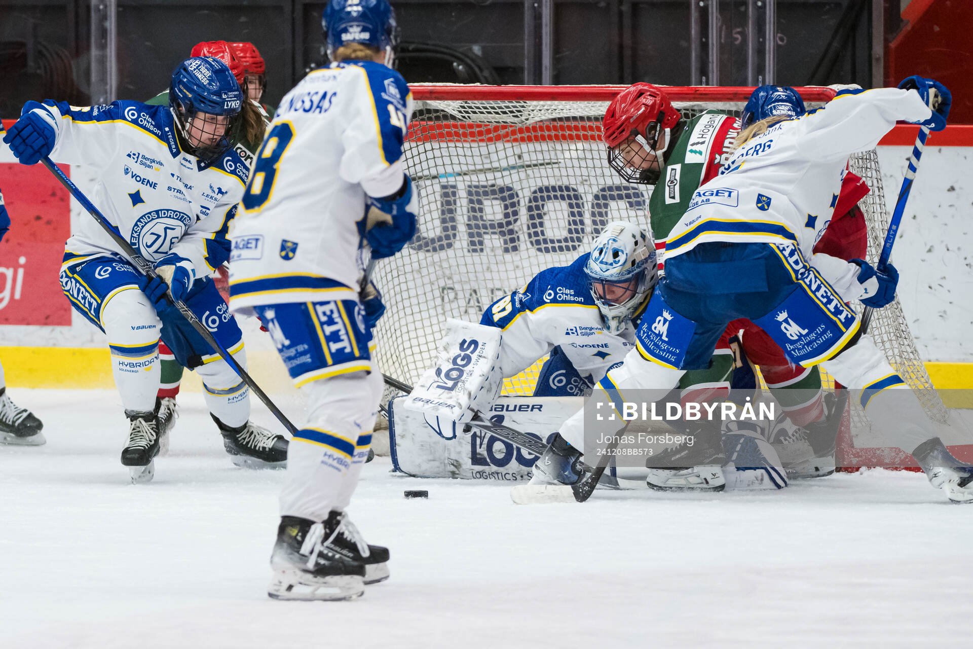 Leksands målvakt Ellen Jonsson