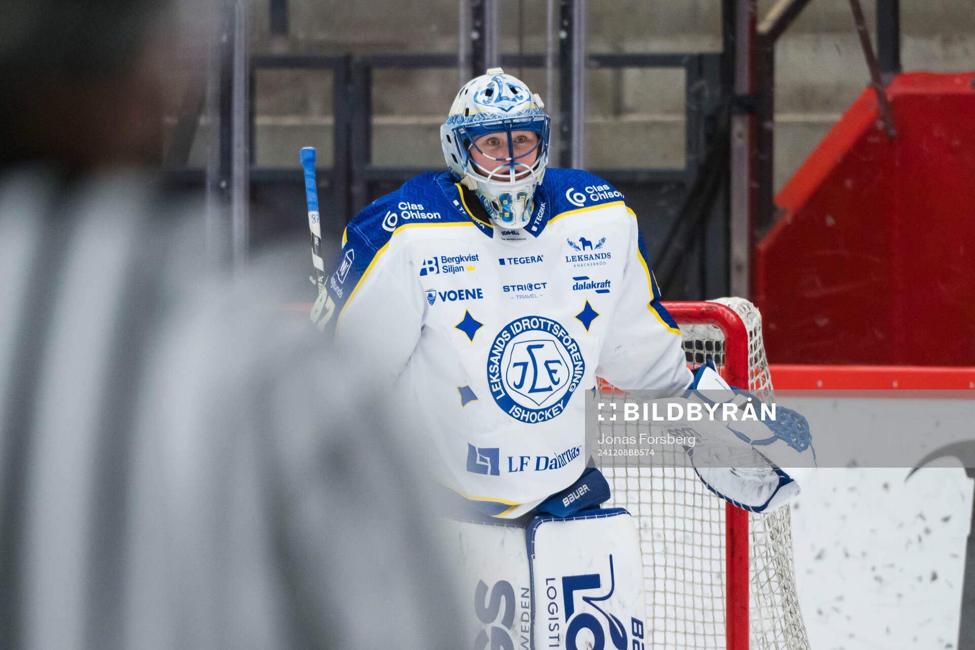 Leksands målvakt Ellen Jonsson