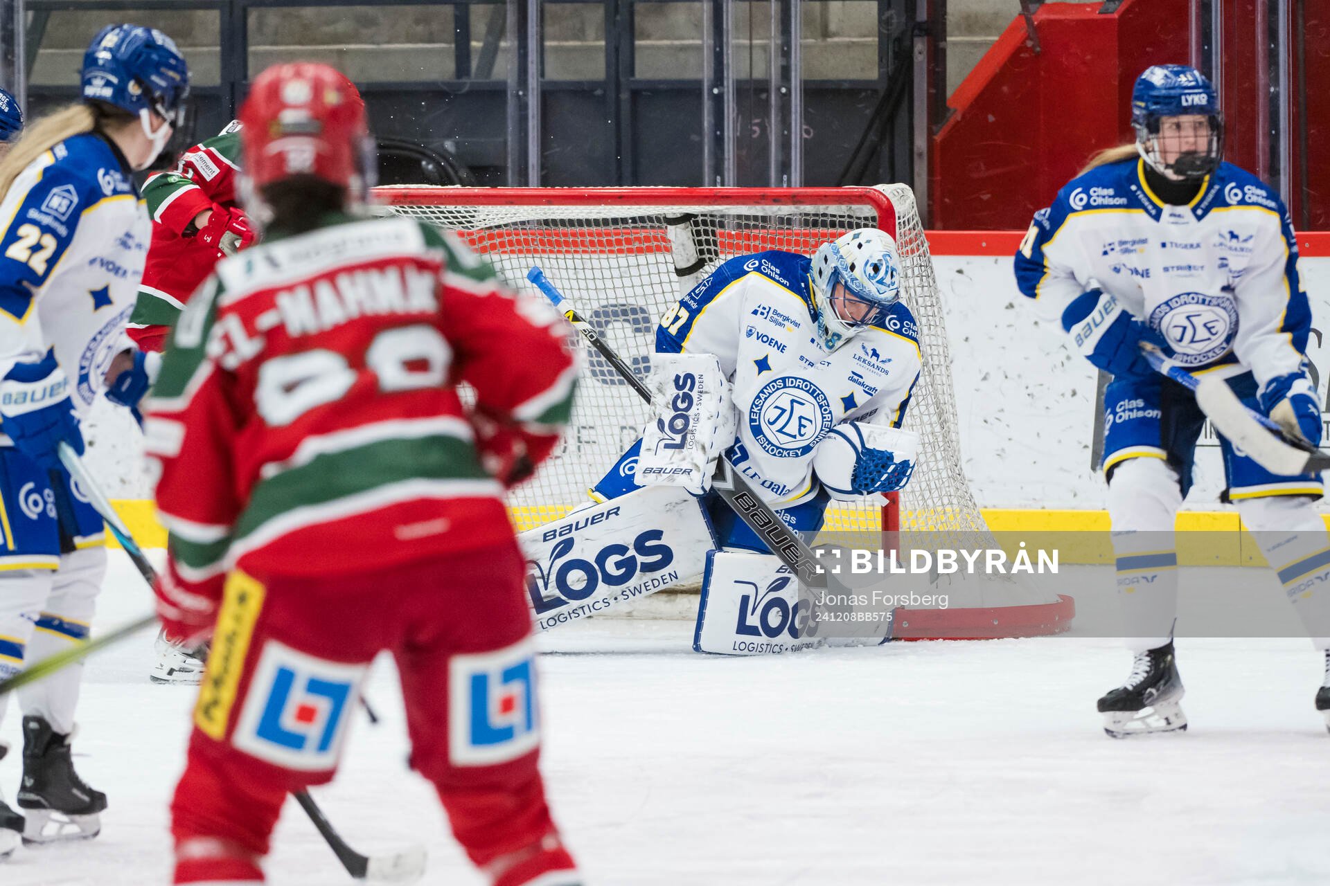 Leksands målvakt Ellen Jonsson