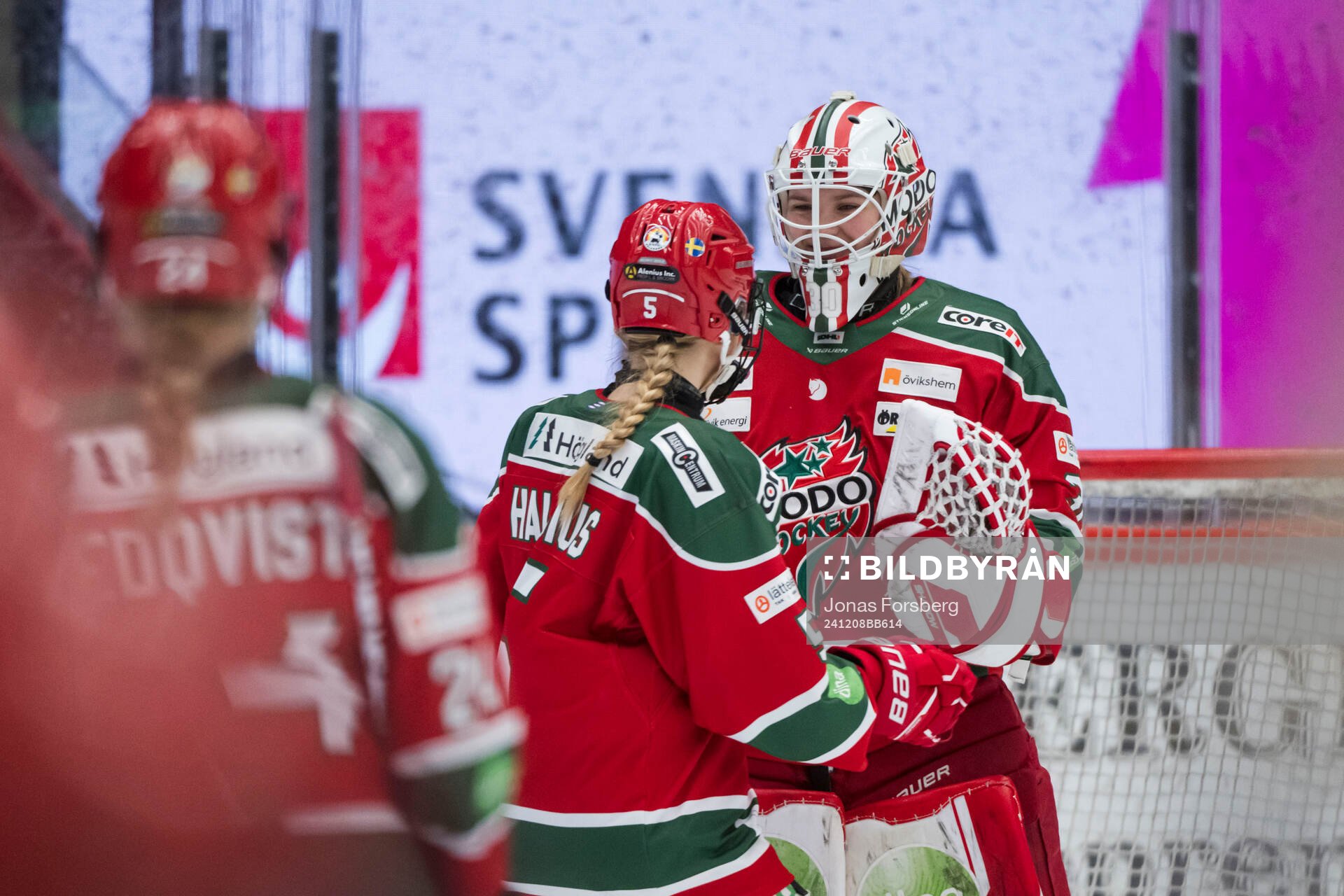 Modos målvakt Lovisa Persson