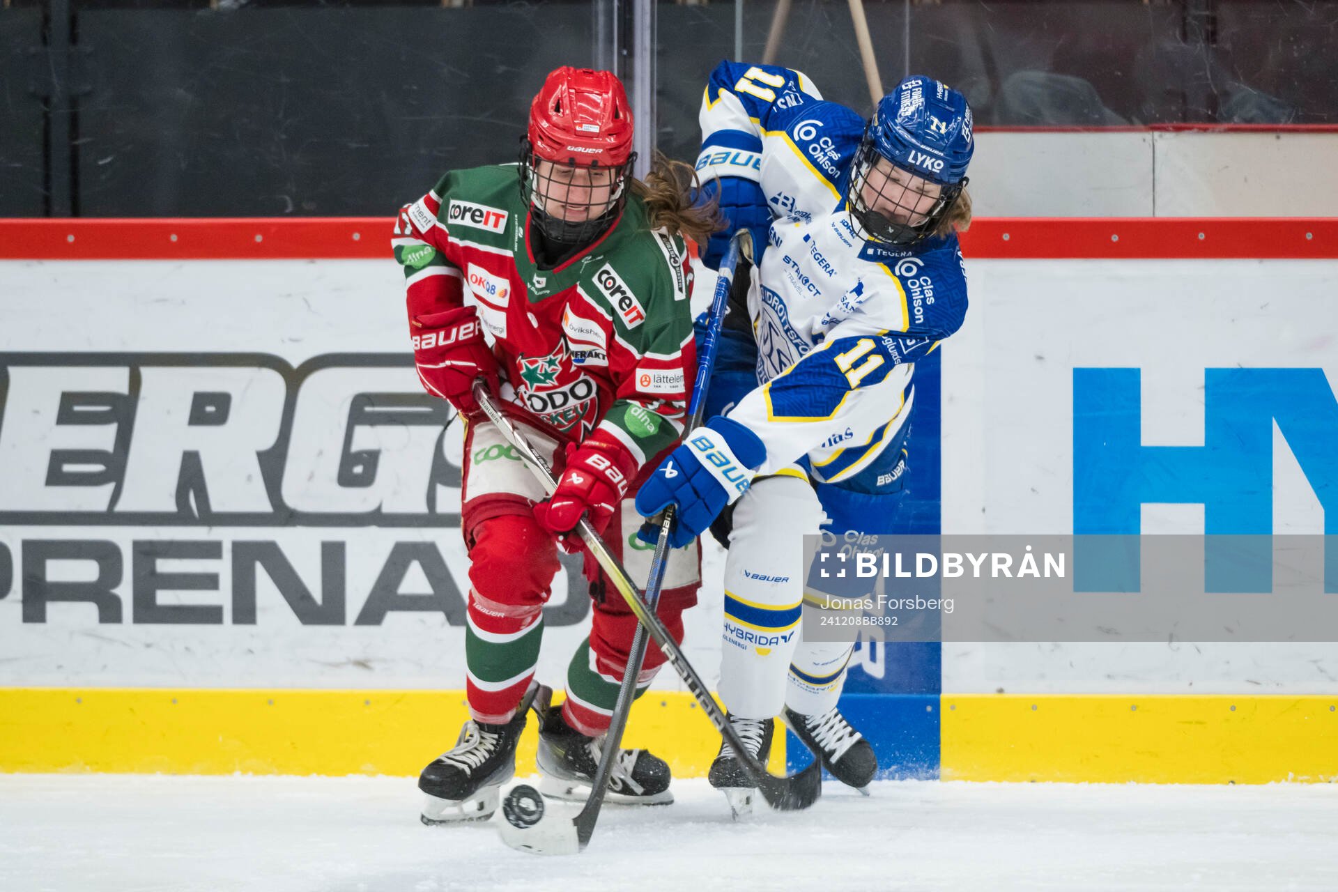Modos Adela Sapovalivova och Leksands Chloe Berndtsson