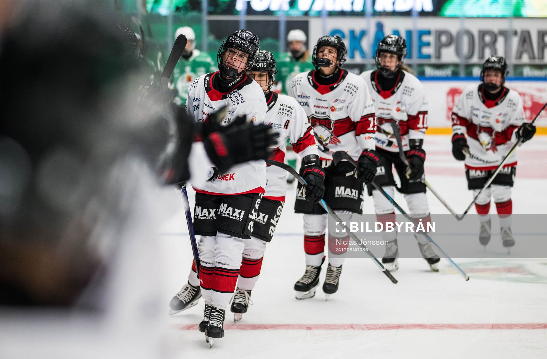 Malmös Silke Glud jublar