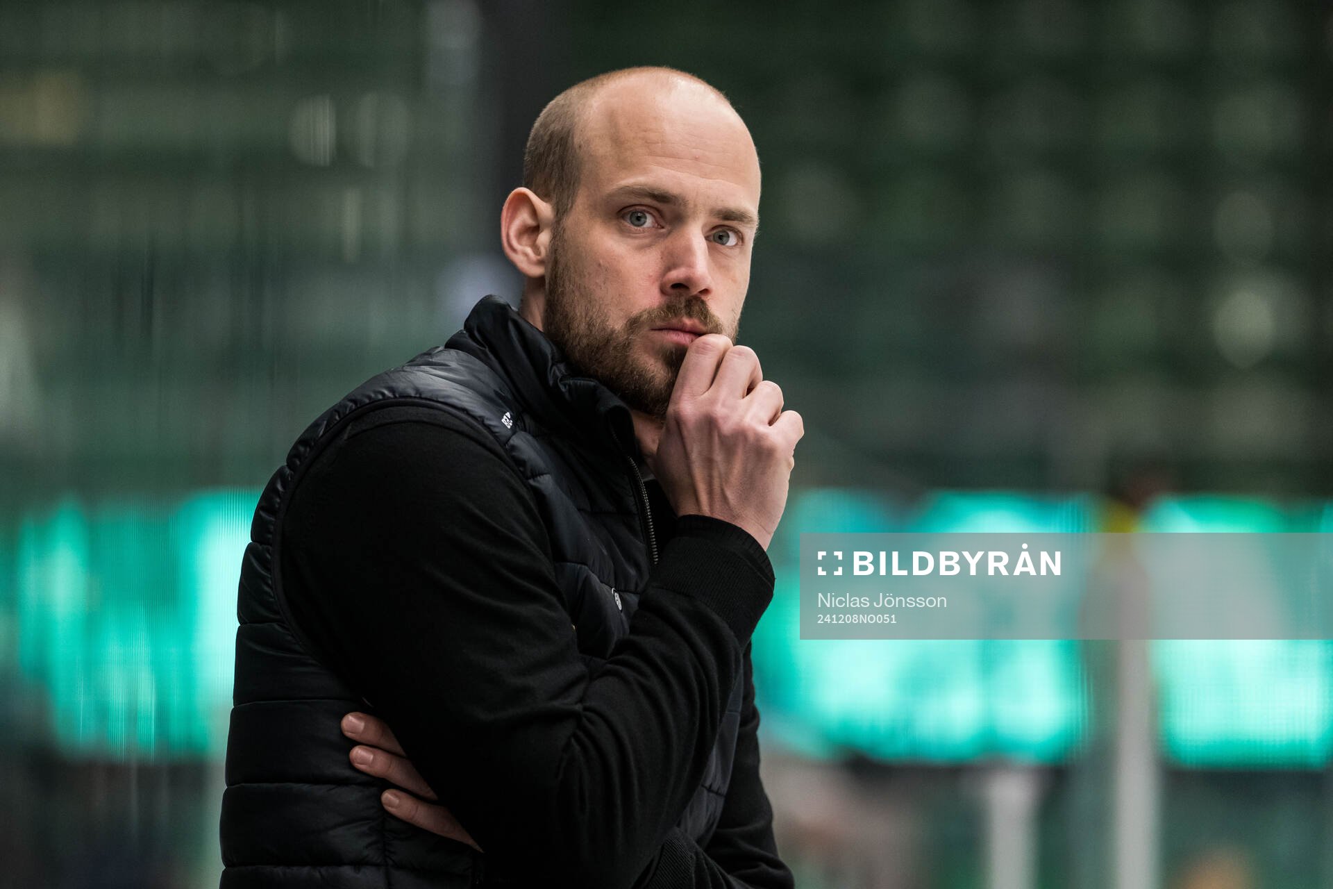 Rögles tränare Julius Falkenbäck Bergkvist