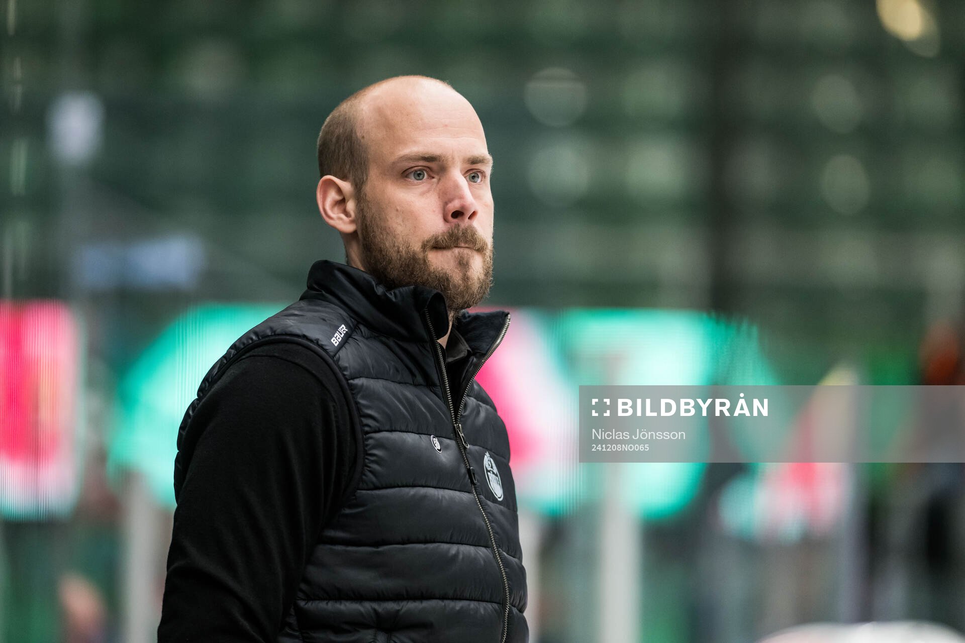 Rögles tränare Julius Falkenbäck Bergkvist