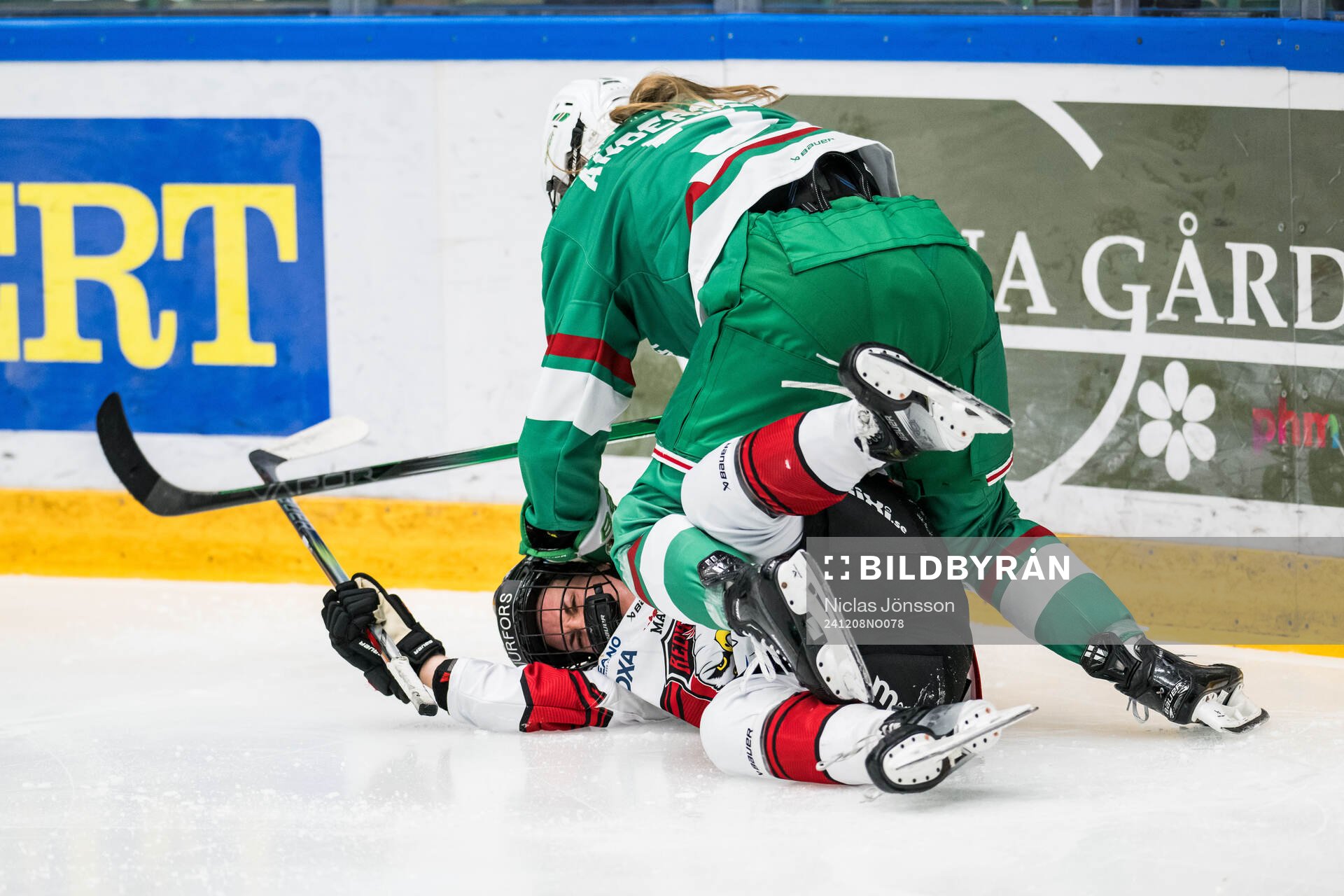 Malmös Amie Varano och Rögles Amalie Andersen
