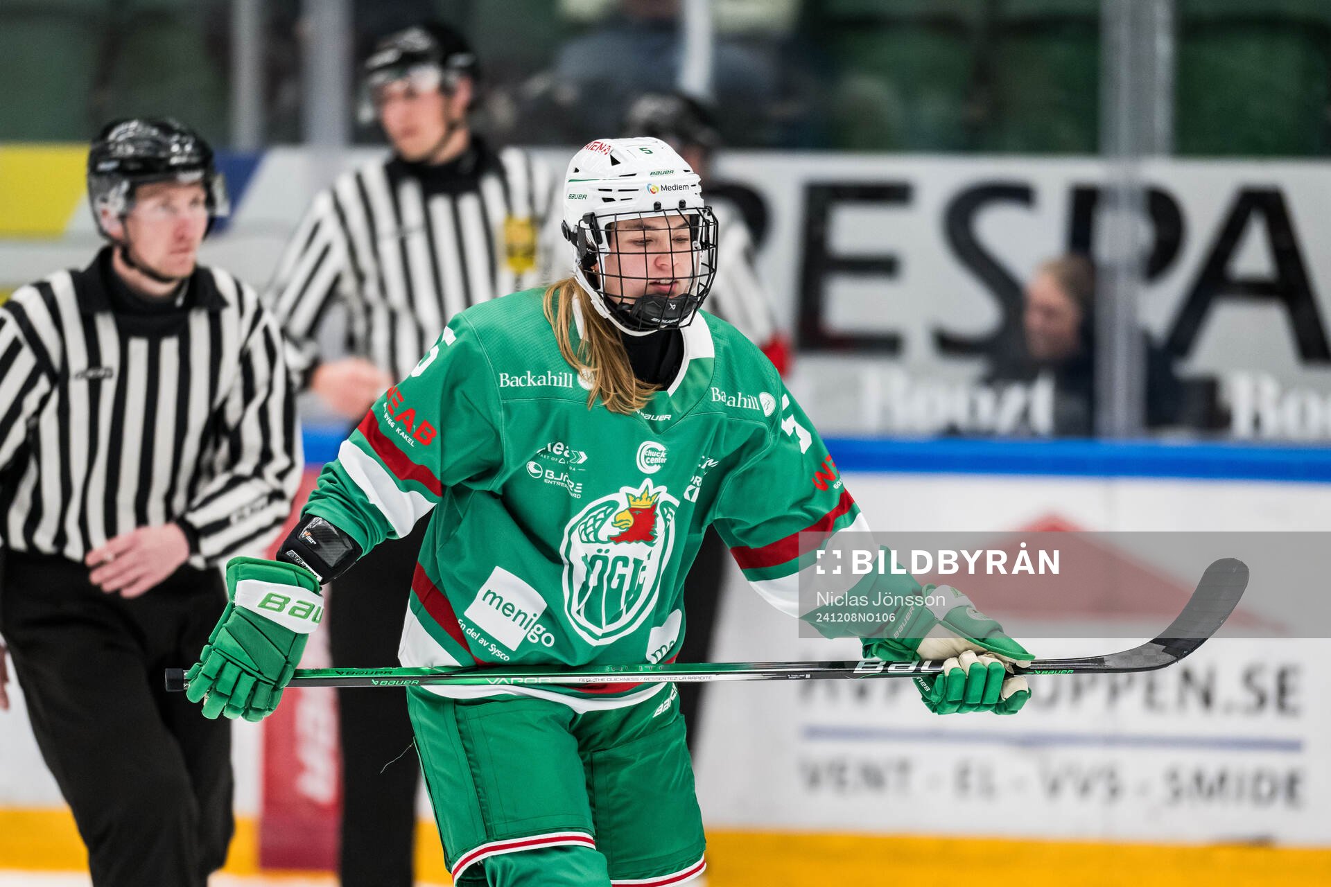 Rögles Amalie Andersen lämnar planen