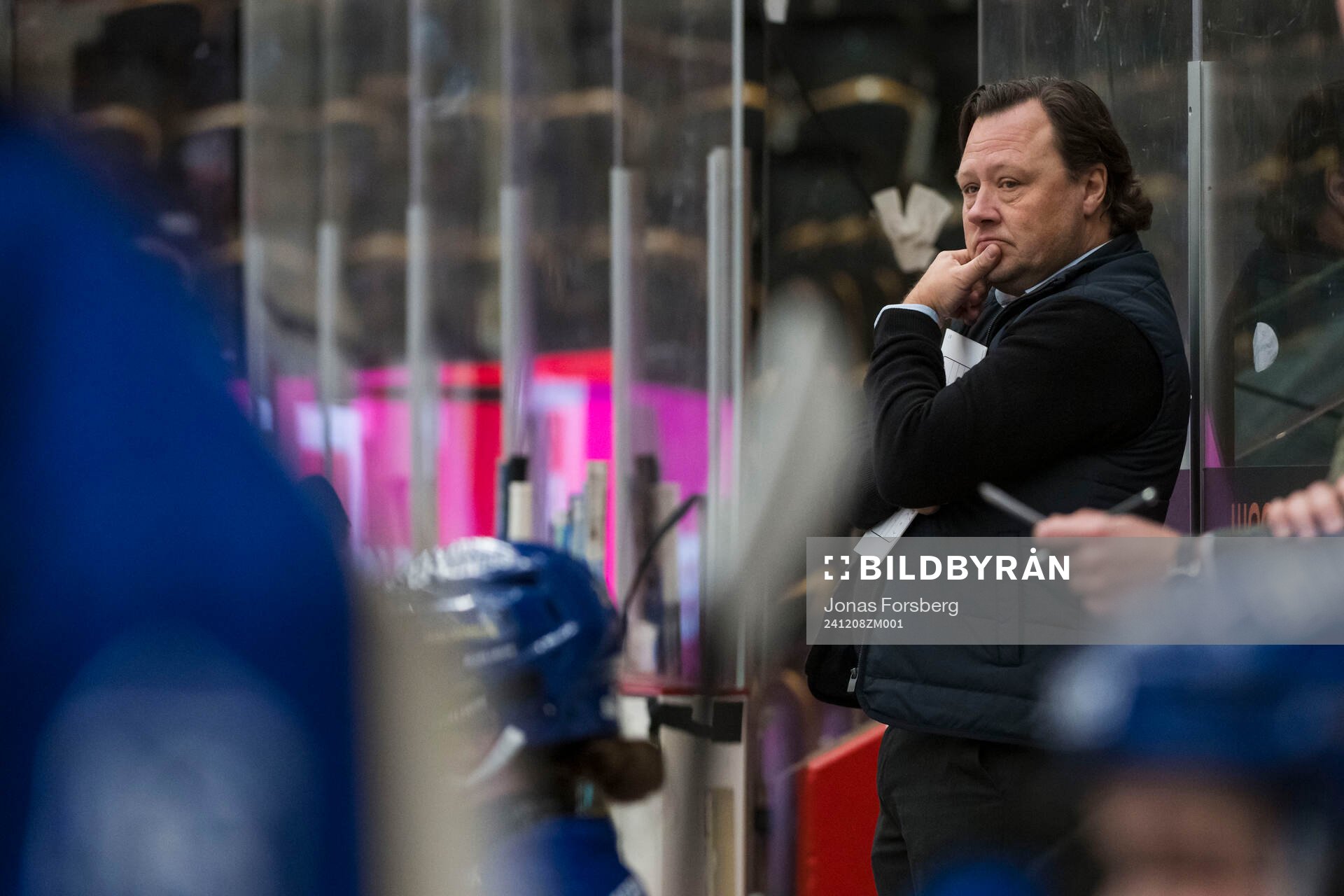 Leksands tränare Joakim Engström