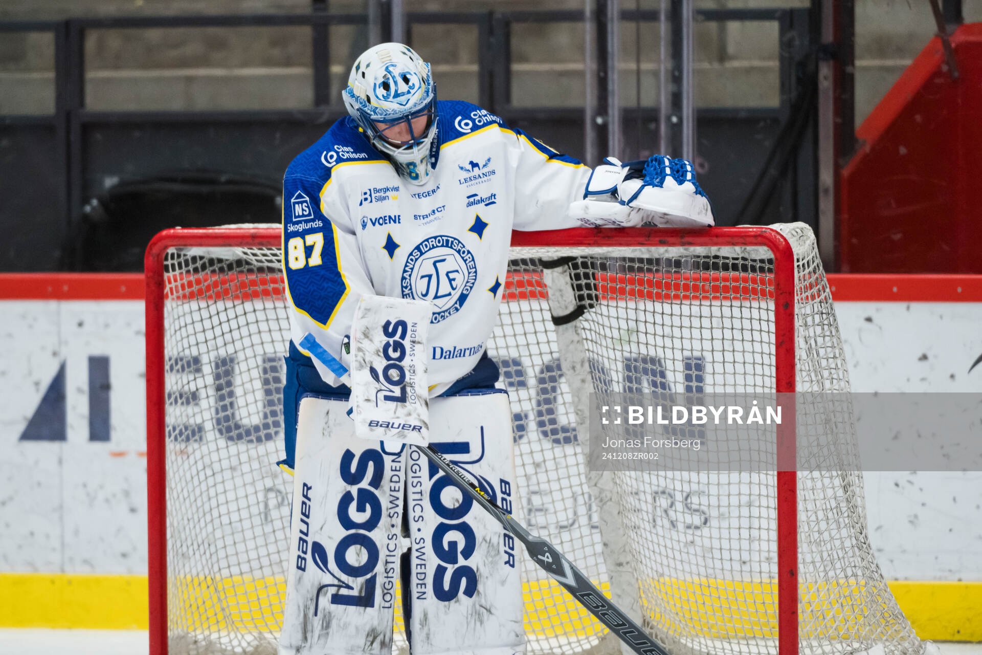 Leksands målvakt Ellen Jonsson