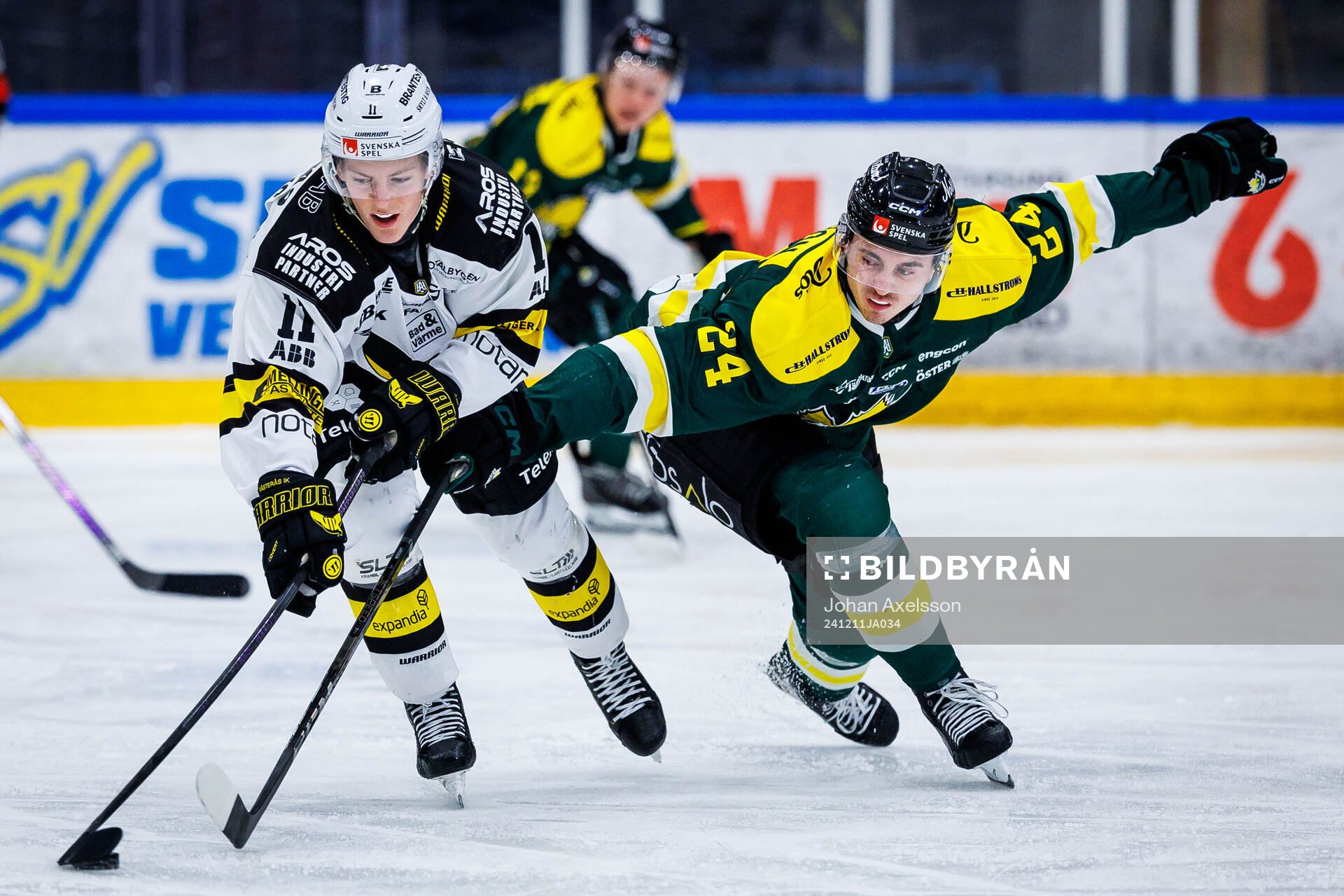 Västerås Oliver Marcelius och Östersunds Casper Larsson