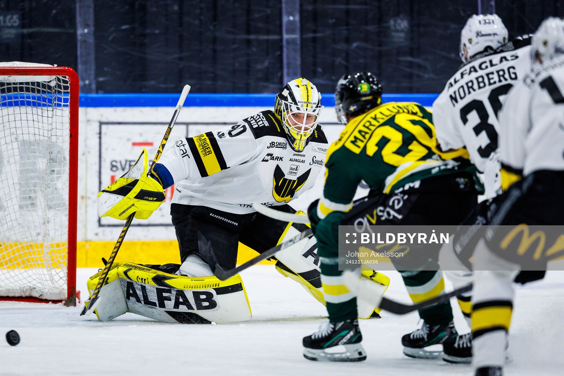 Västerås målvakt Rasmus Korhonen