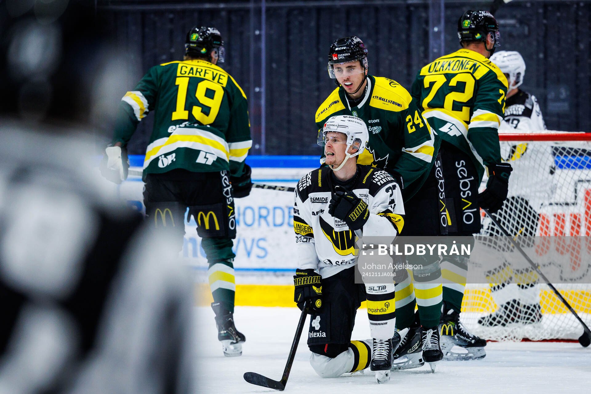 Västerås Carl Jakobsson jublar