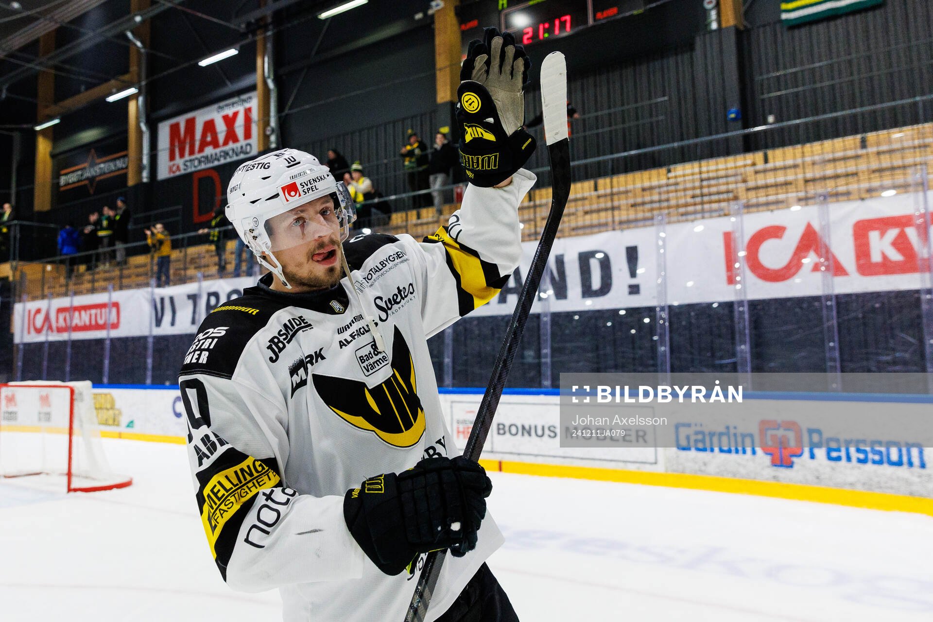 Västerås Jimmie Jansson jublar