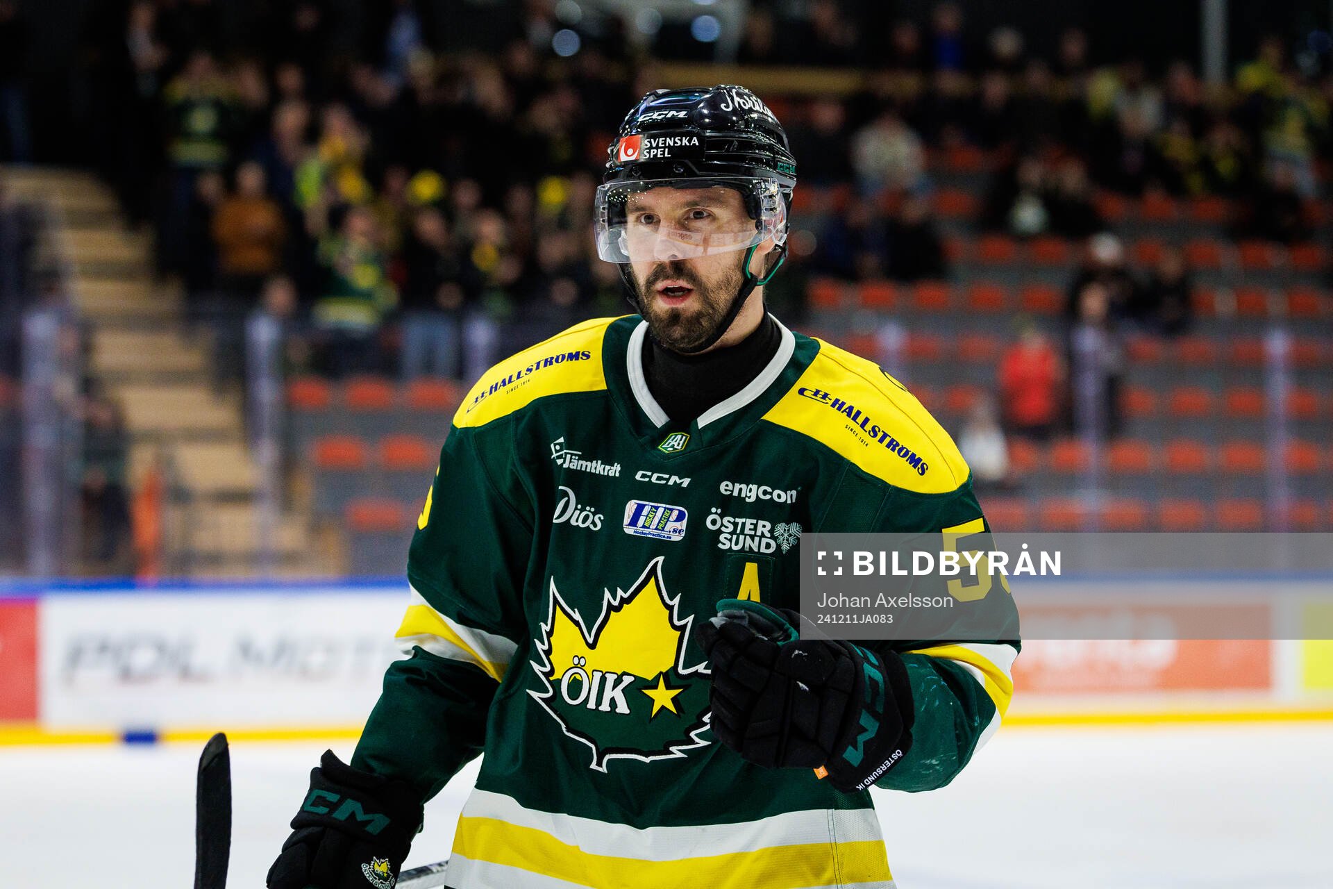 Östersunds Linus Videll jublar