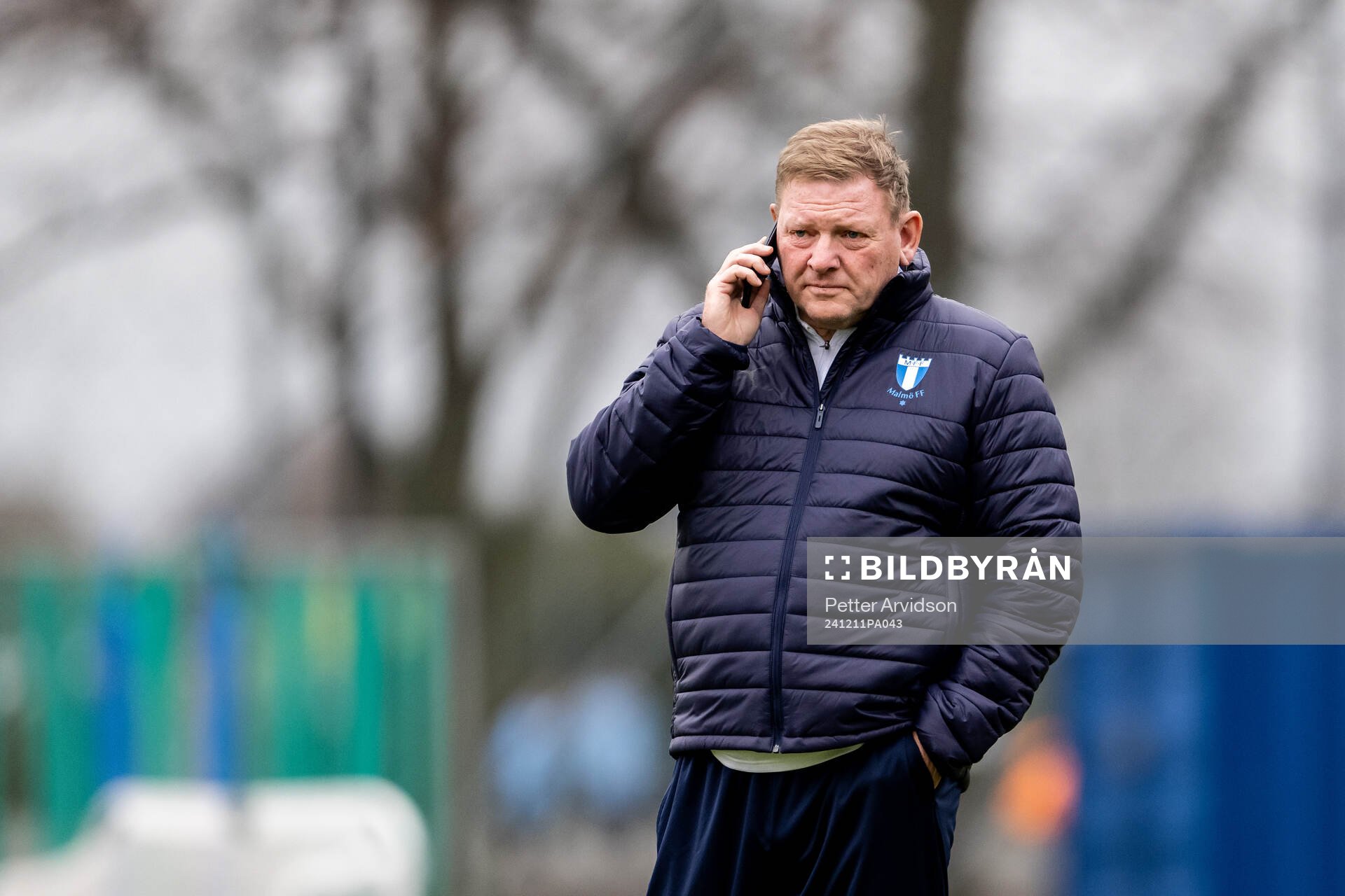 Sports coordinator Alf Westerberg of Malmö FF