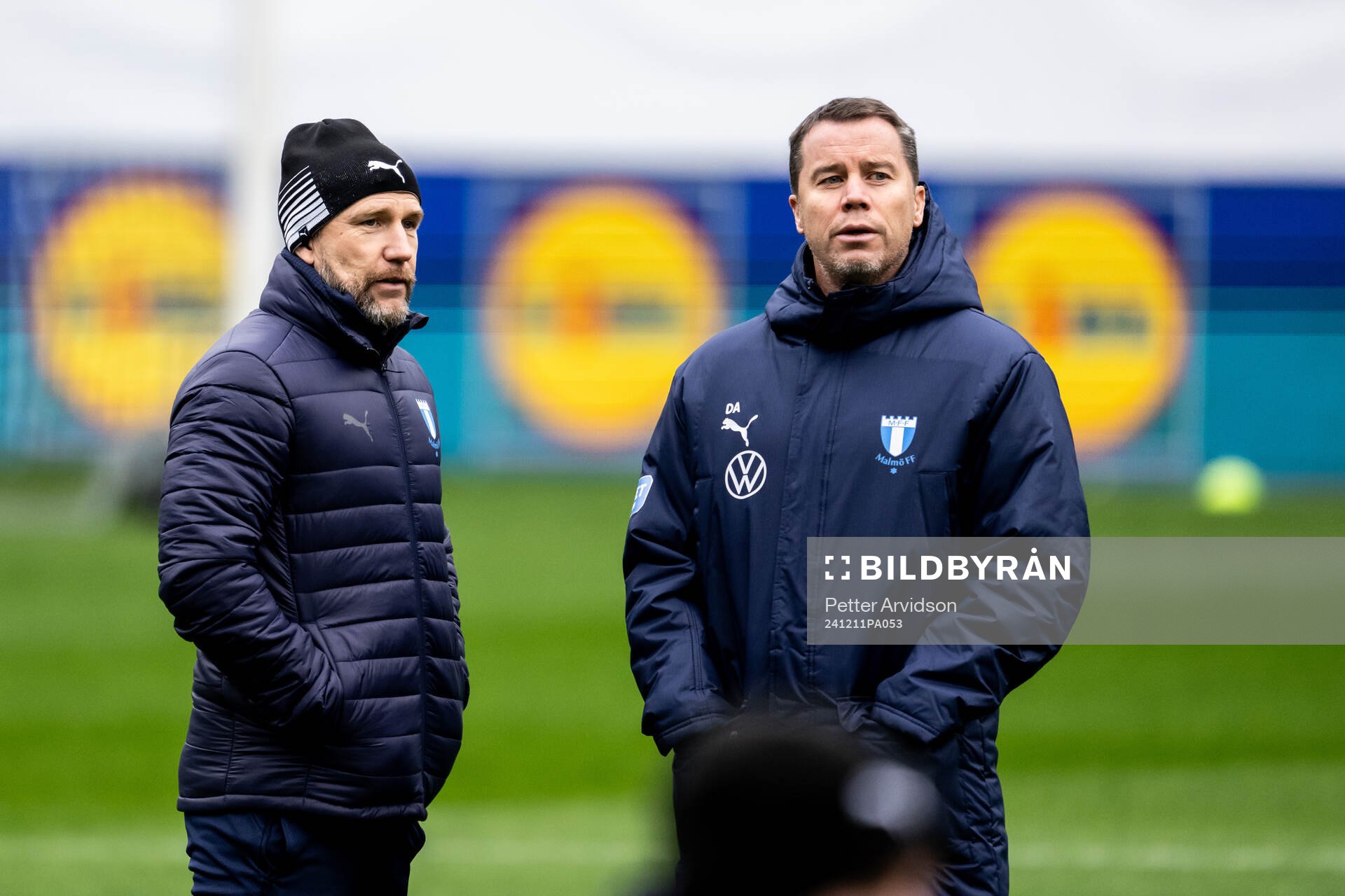 Head coach Henrik Rydström and Sports director Daniel