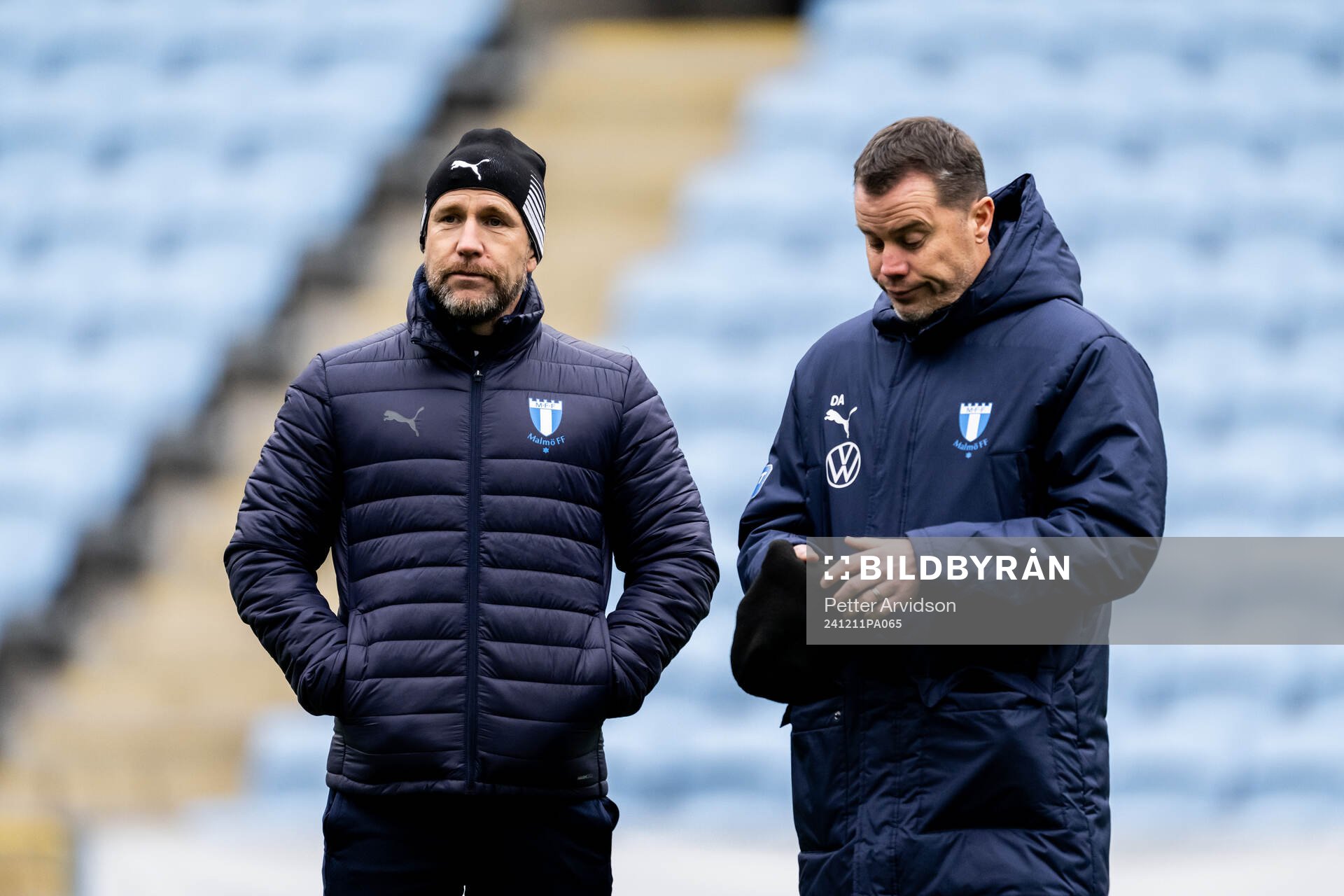 Head coach Henrik Rydström and Sports director Daniel