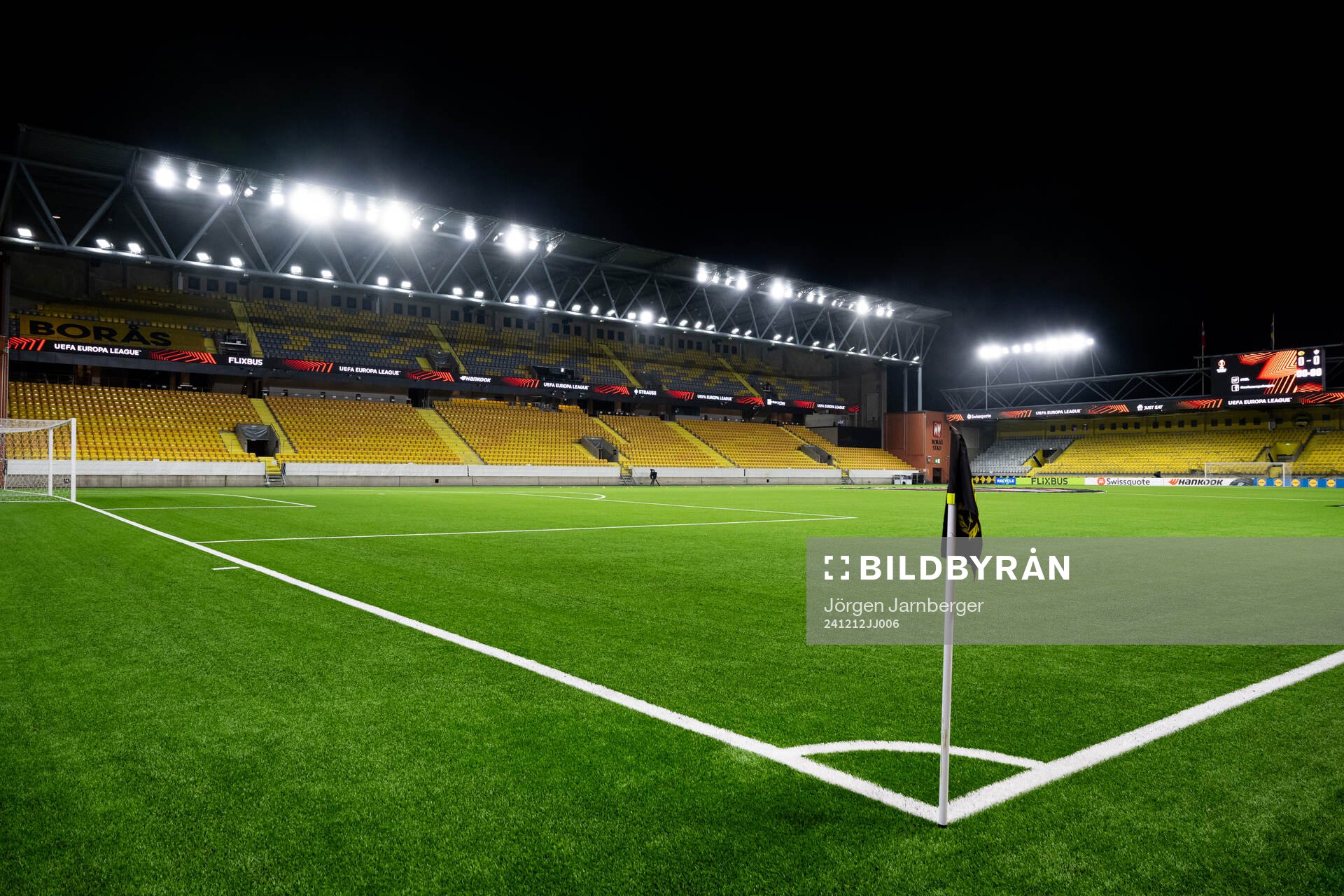 General view of Borås arena