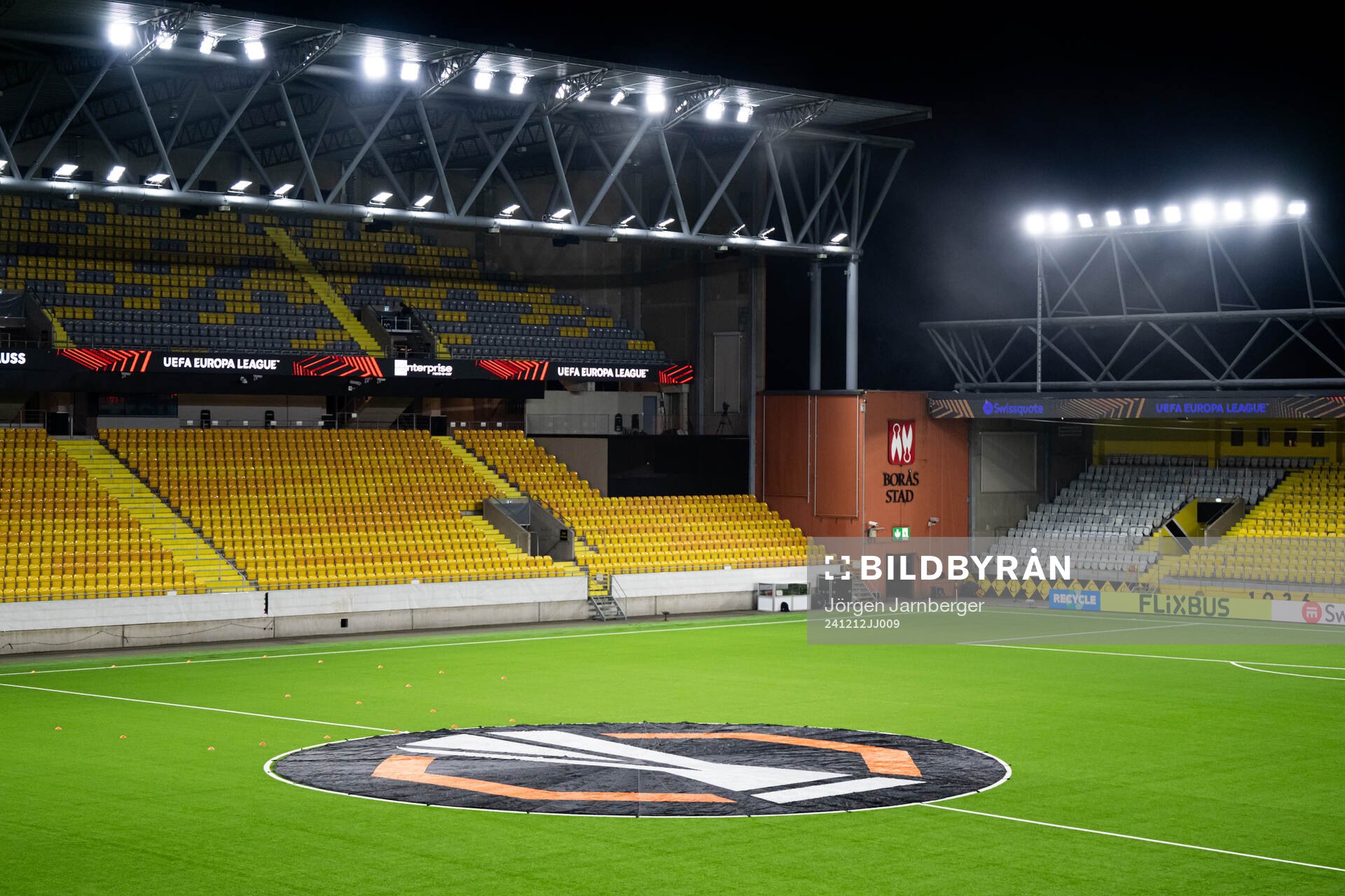 General view of Borås arena