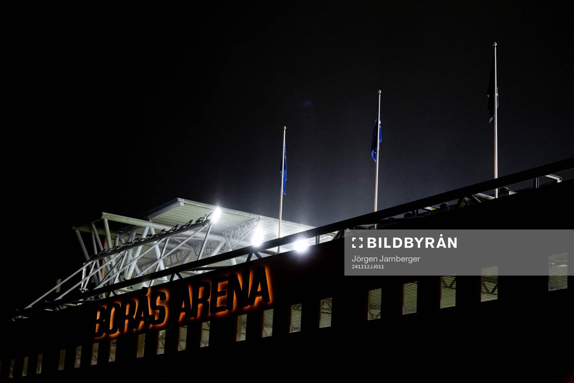 General view of Borås arena