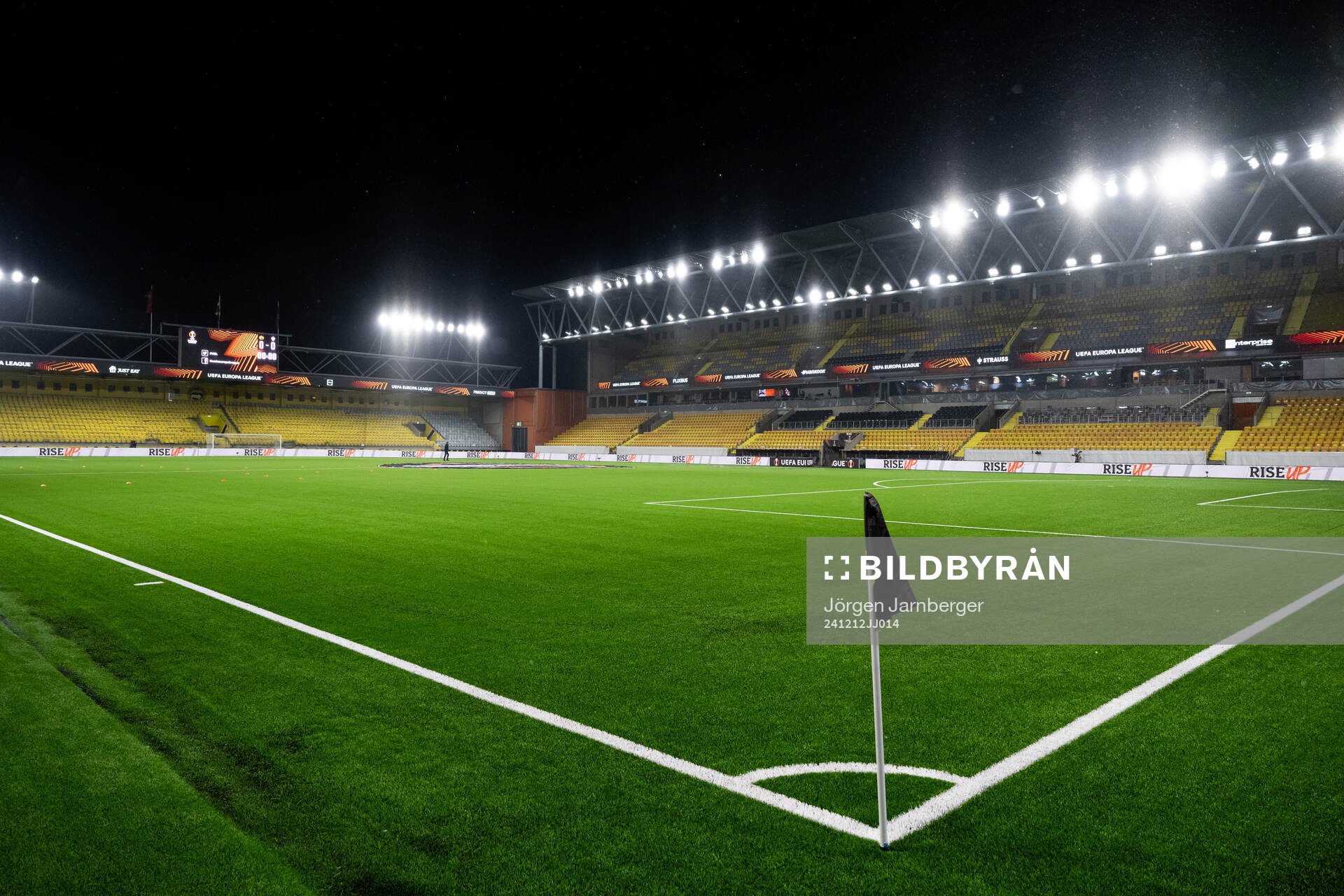 General view of Borås arena