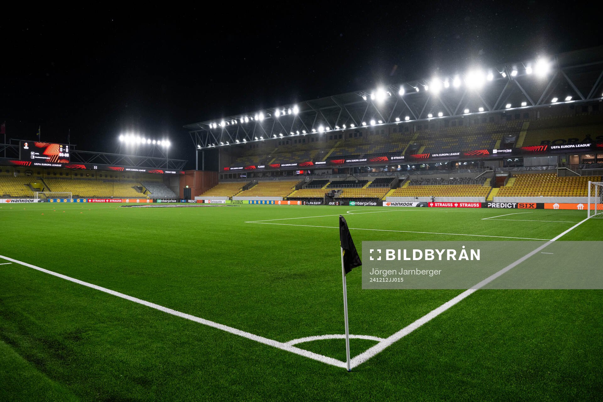 General view of Borås arena