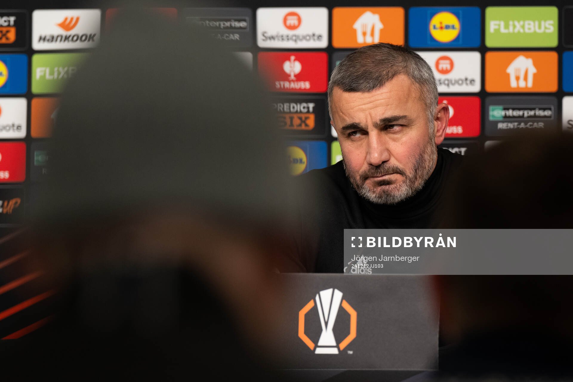 Head coach Gurban Gurbanov of Qarabag