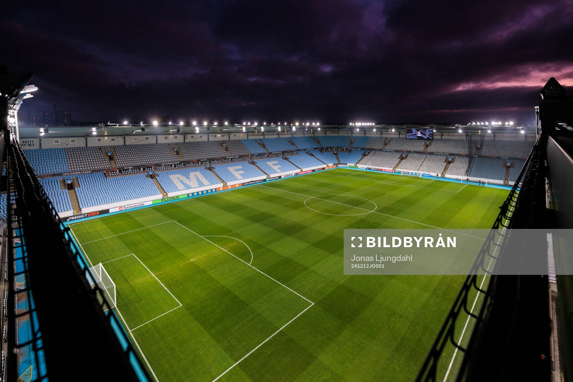 General view of Elda stadion prior to the UEFA Europa