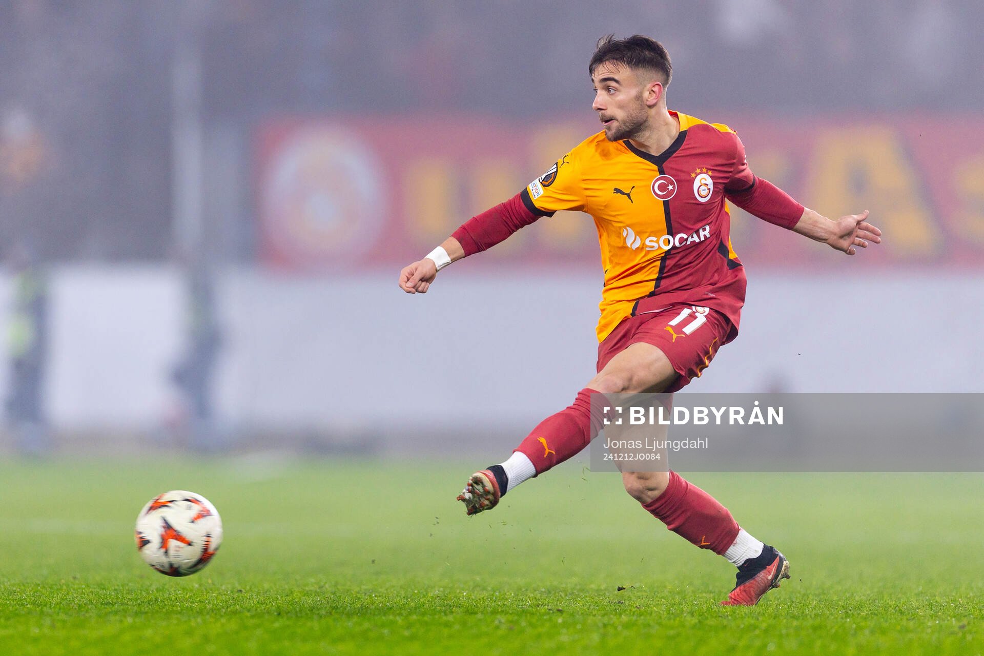 Yunus Akgun of Galatasaray