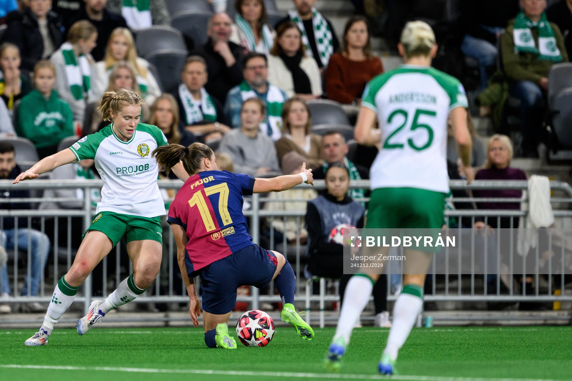 Julie Blakstad of Hammarby