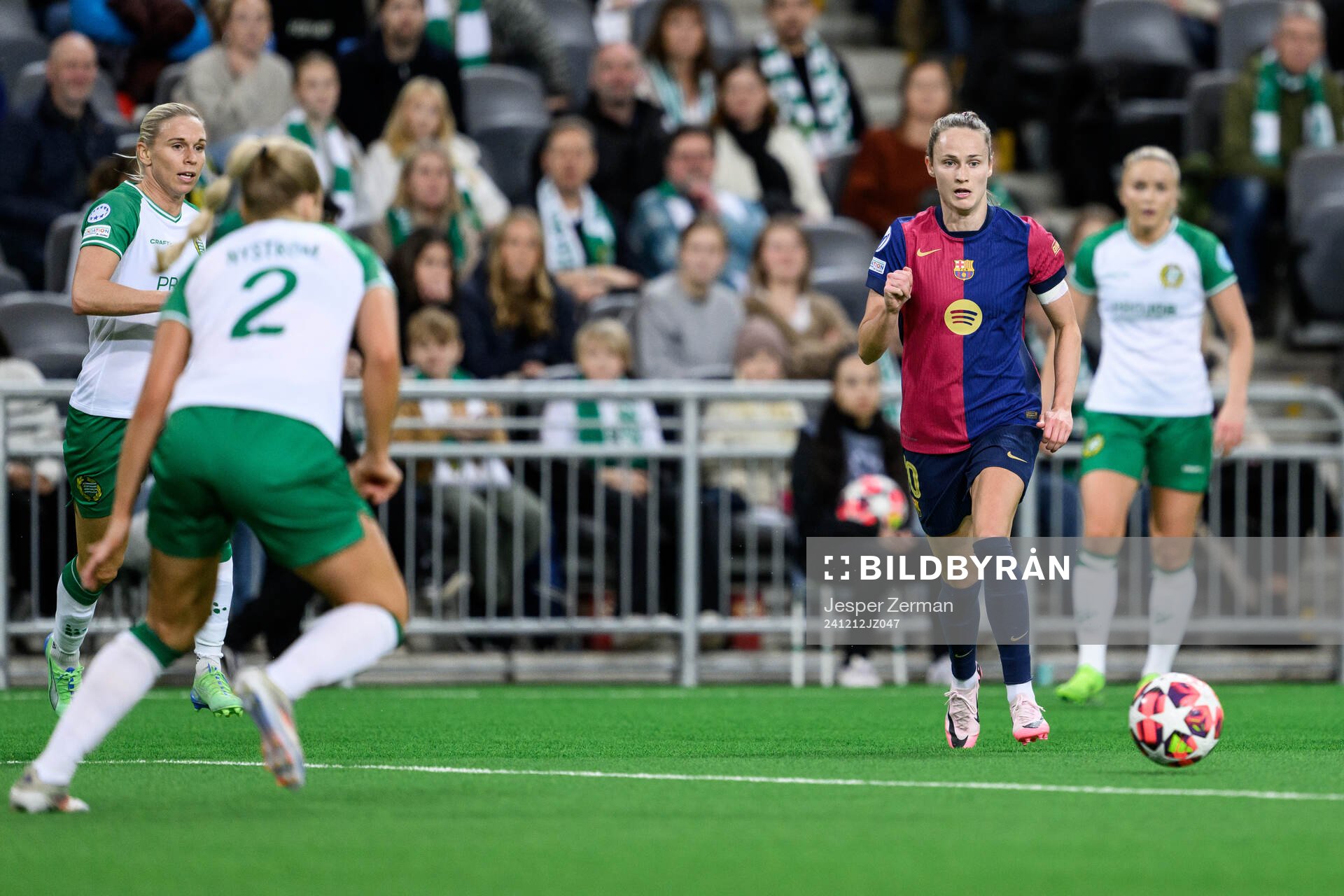 Caroline Graham Hansen of Barcelona