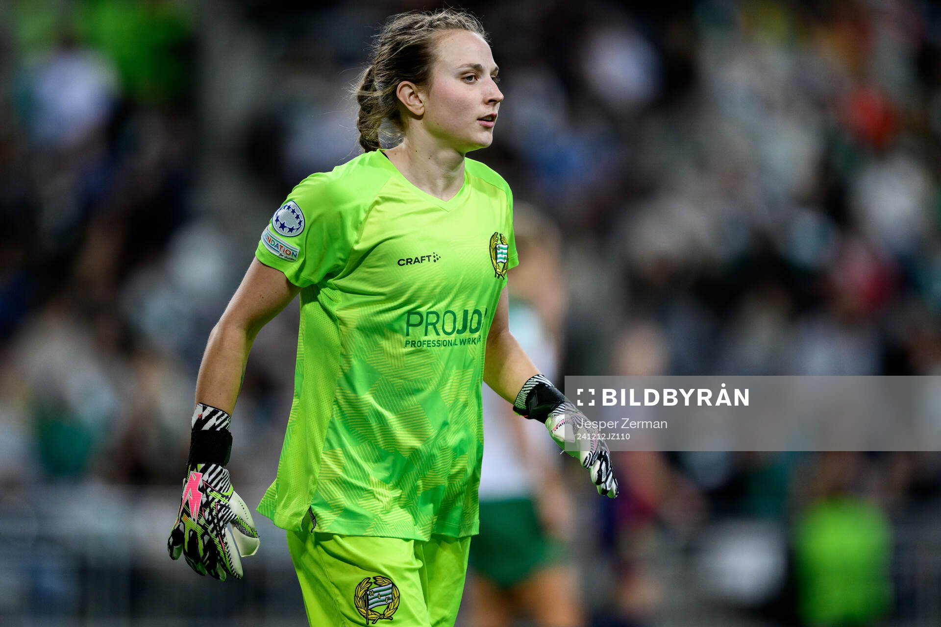 goalkeeper Anna Tamminen of Hammarby