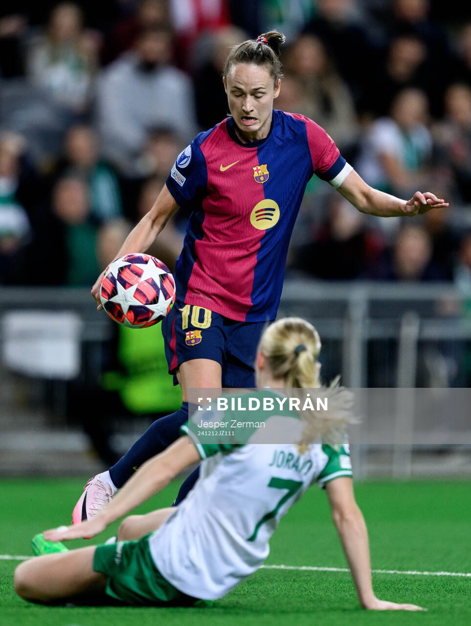 Caroline Graham Hansen of Barcelona