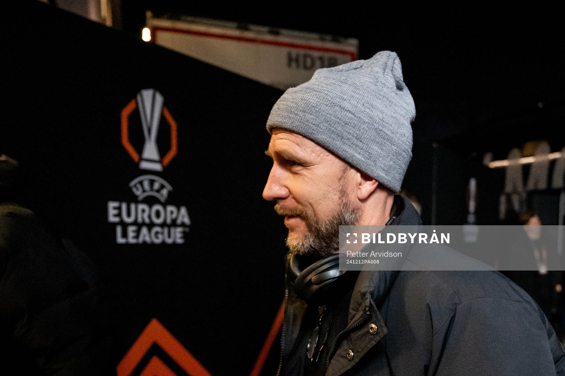 Head coach Henrik Rydström of Malmö FF arrives to the
