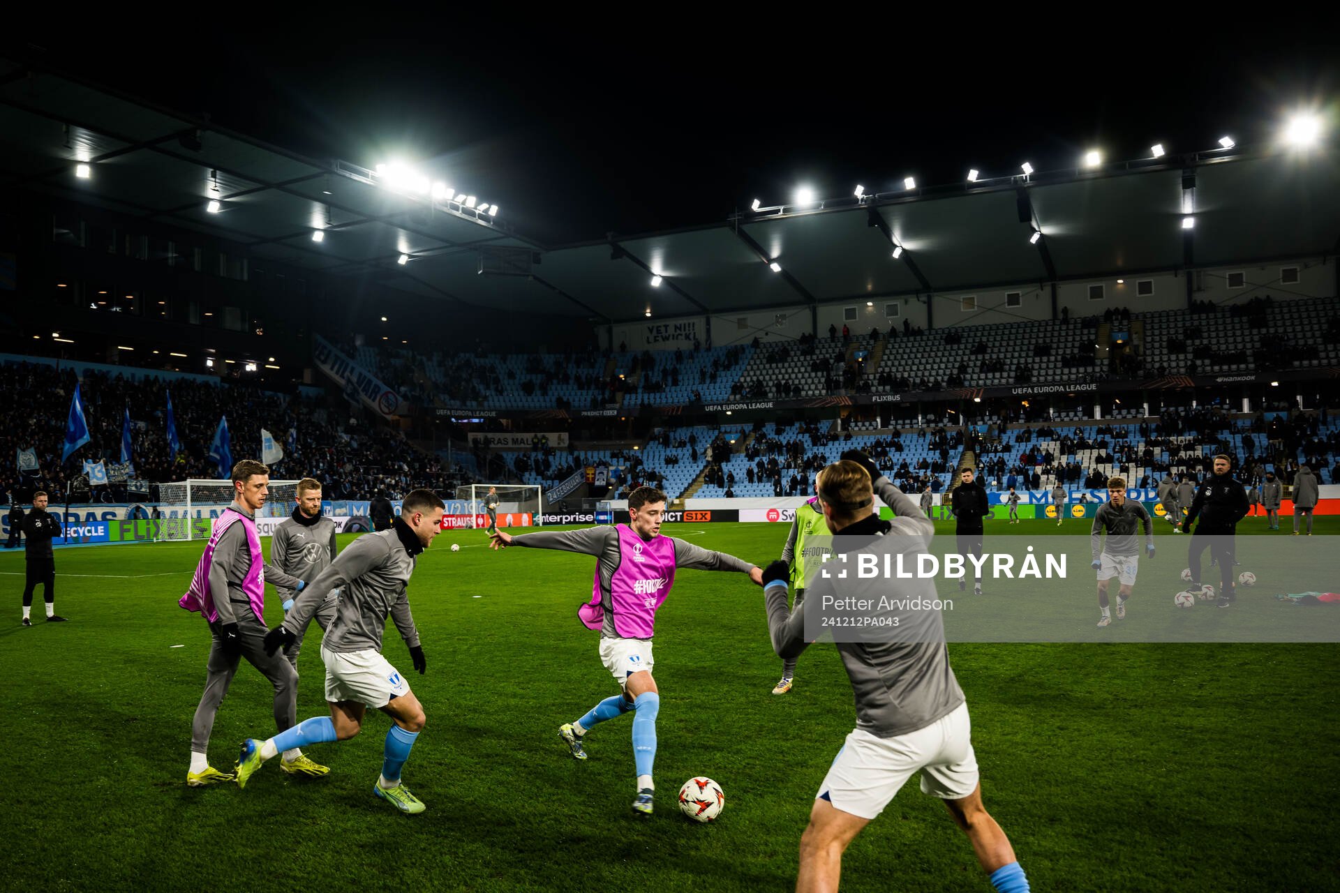 Gabriel Busanello and Colin Rösler of Malmö FF