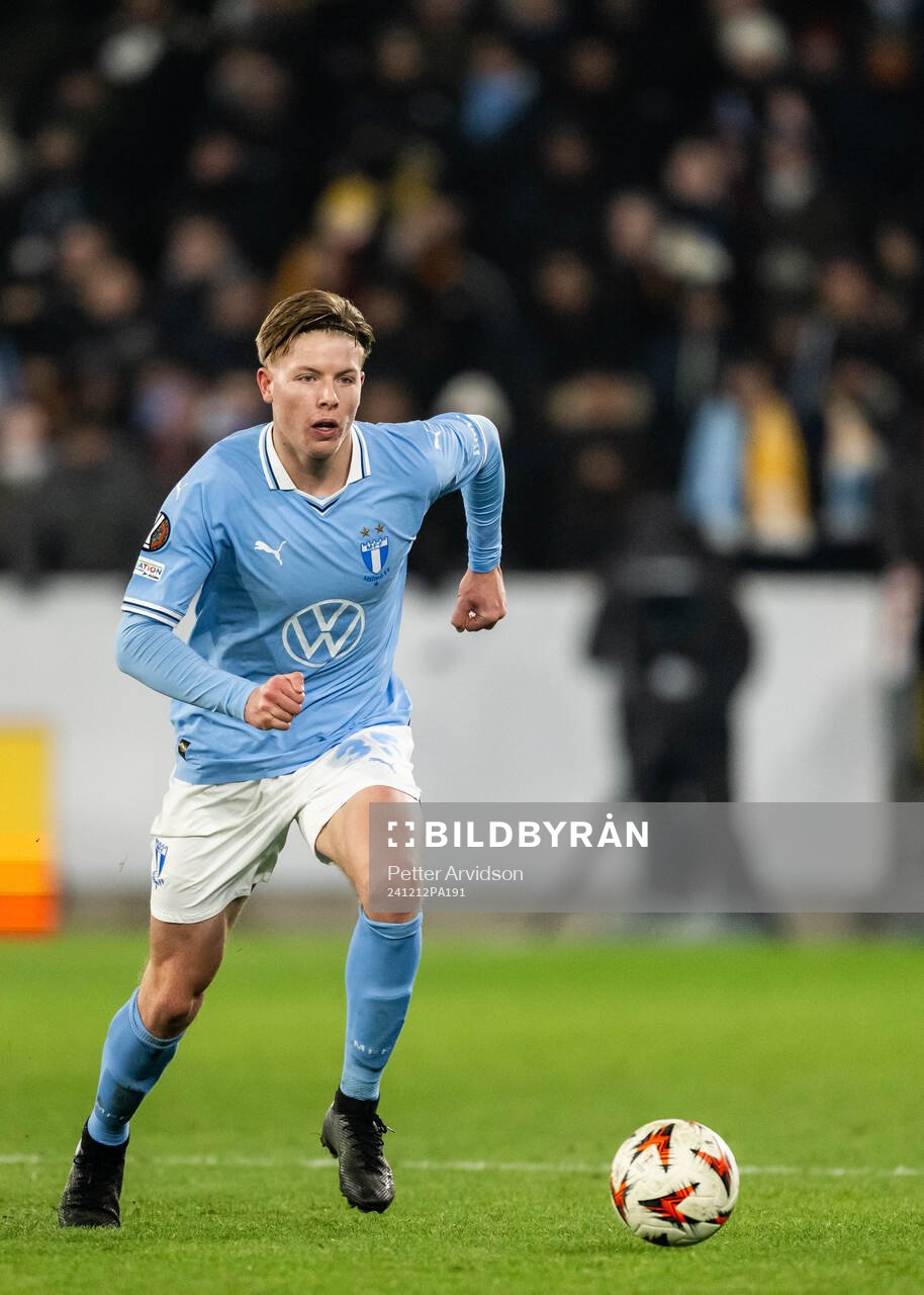 Nils Zätterström of Malmö FF