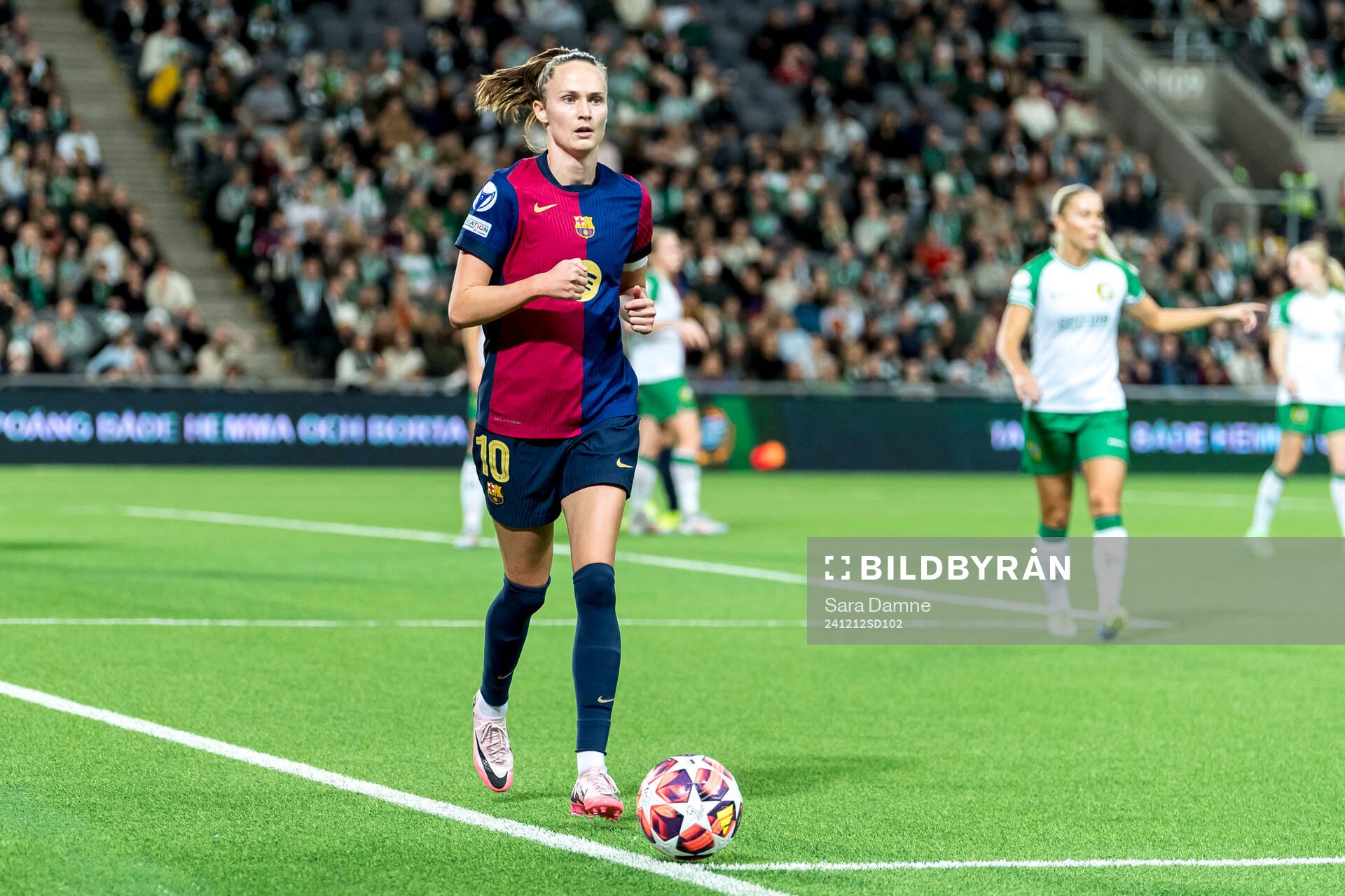 Caroline Graham Hansen of Barcelona