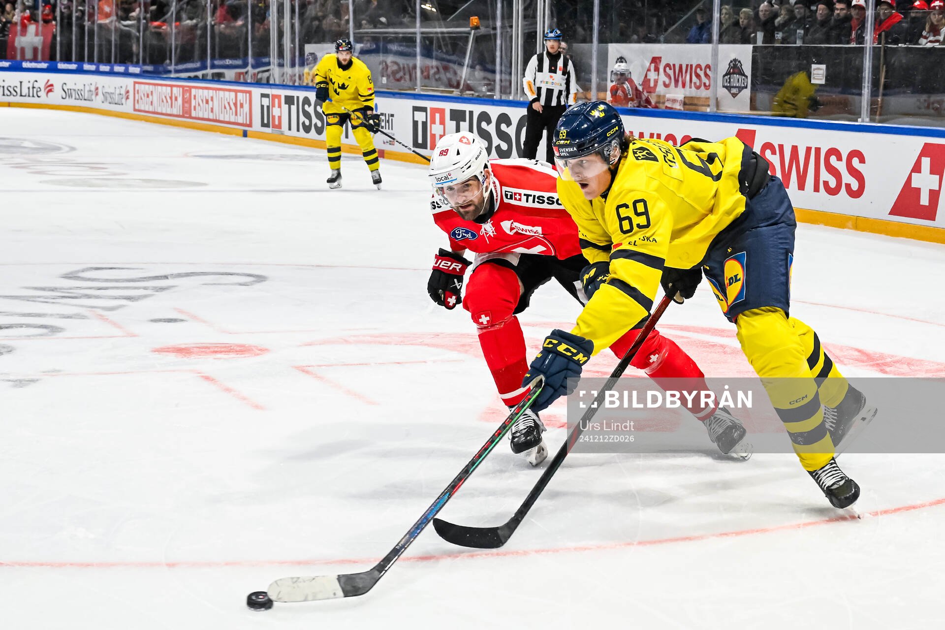 Fabian Heldner of Switzerland and Milton Oscarson of Sweden