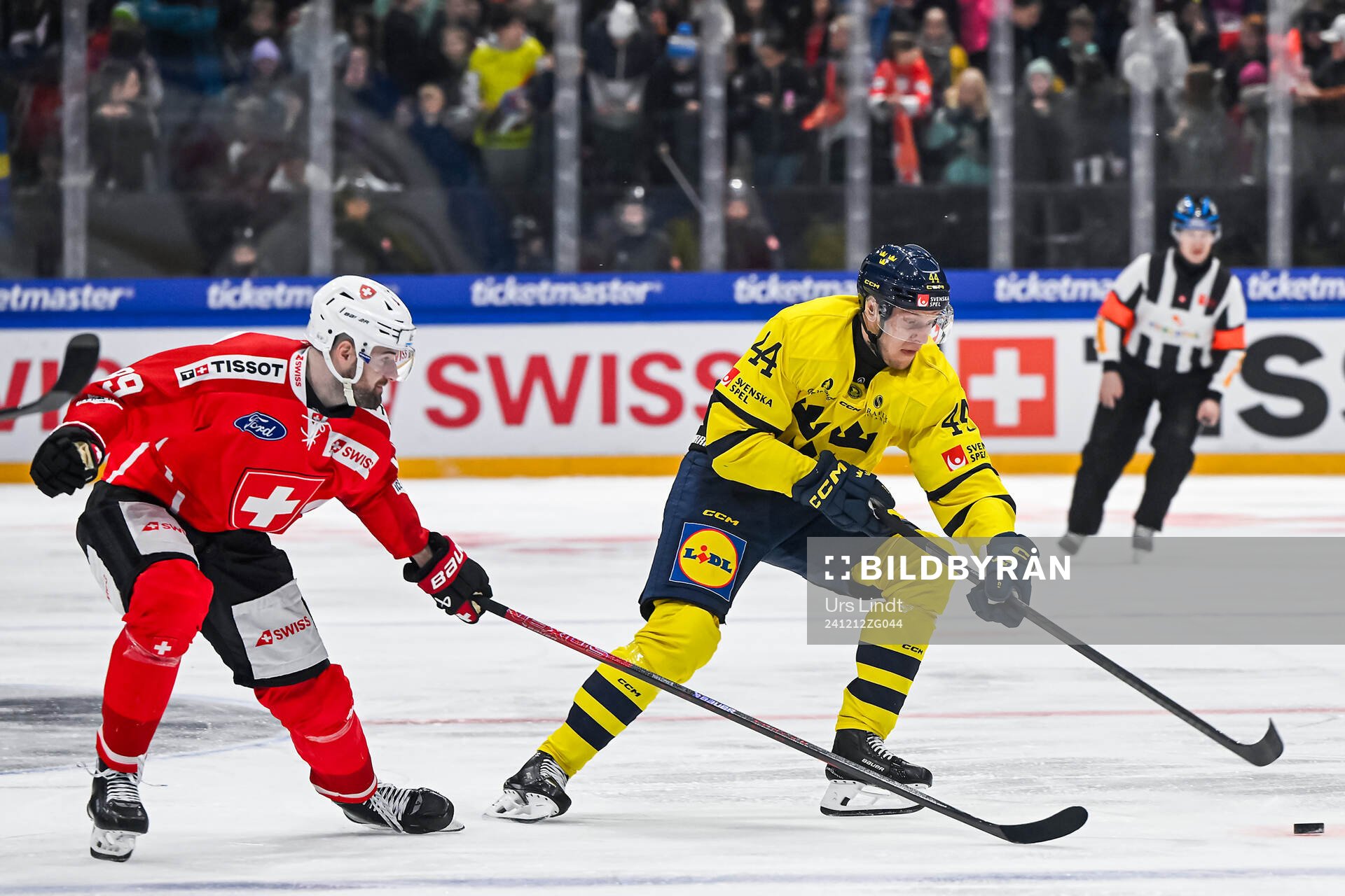 Fabian Heldner of Switzerland and Victor Ejdsell of Sweden