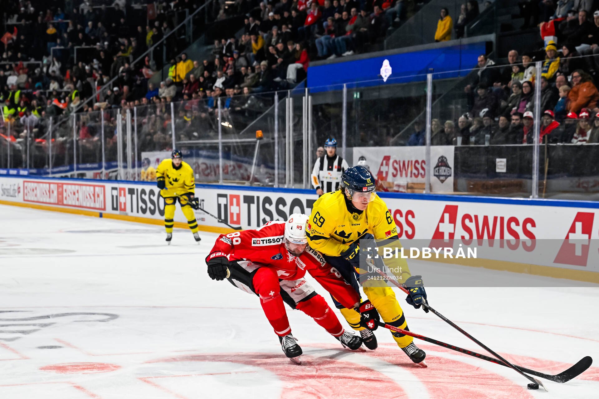 Fabian Heldner of Switzerland and Milton Oscarson of Sweden