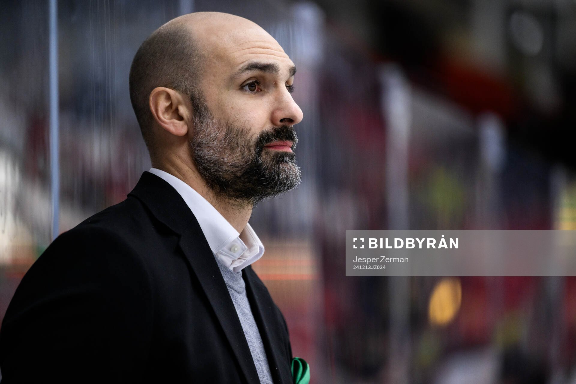 Björklövens assisterande tränare Daniel Rahimi