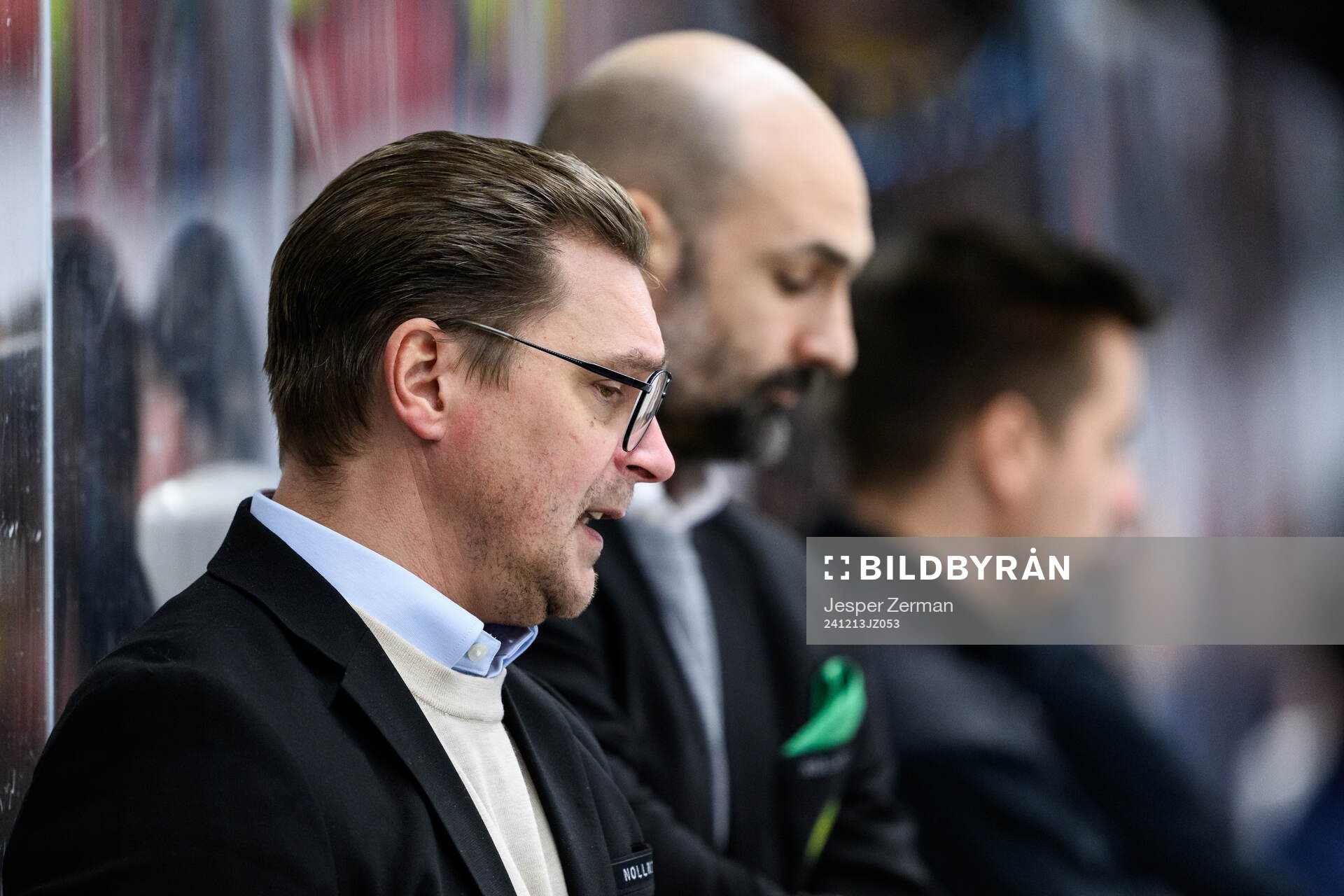 Björklövens tränare Björn Hellkvist