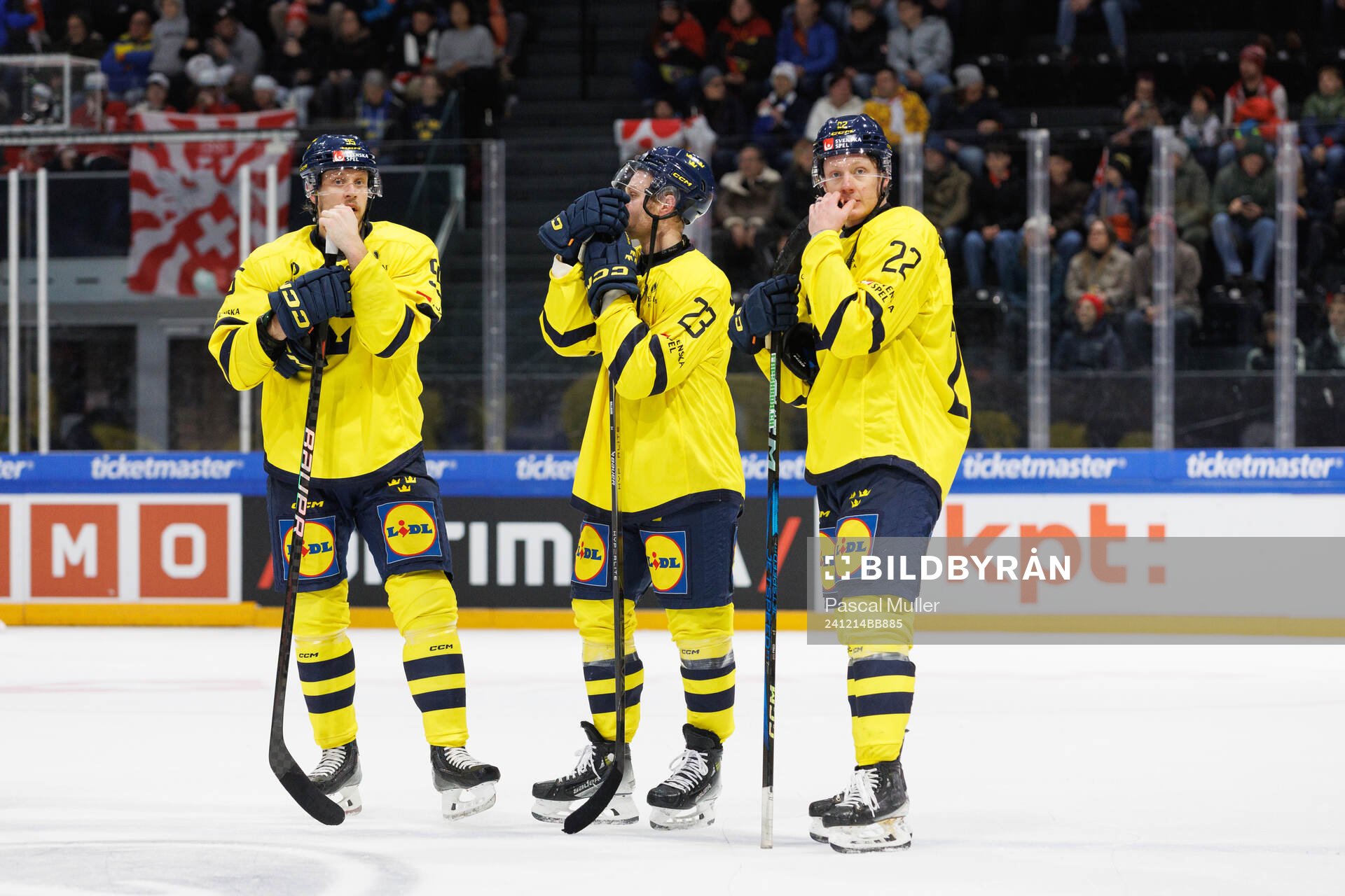 Jacob de la Rose, Lucas Wallmark and Fredrik Olofsson of
