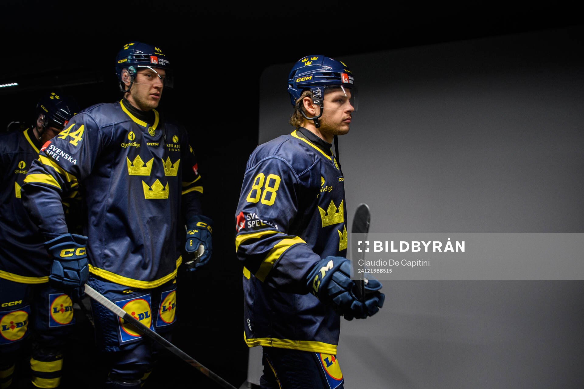 Victor Ejdsell and Malte Strömwall of Sweden
