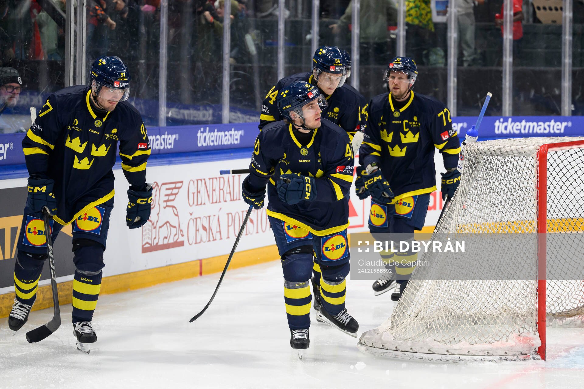 Max Lindholm, Andreas Wingerli and Sebastian Hartmann of