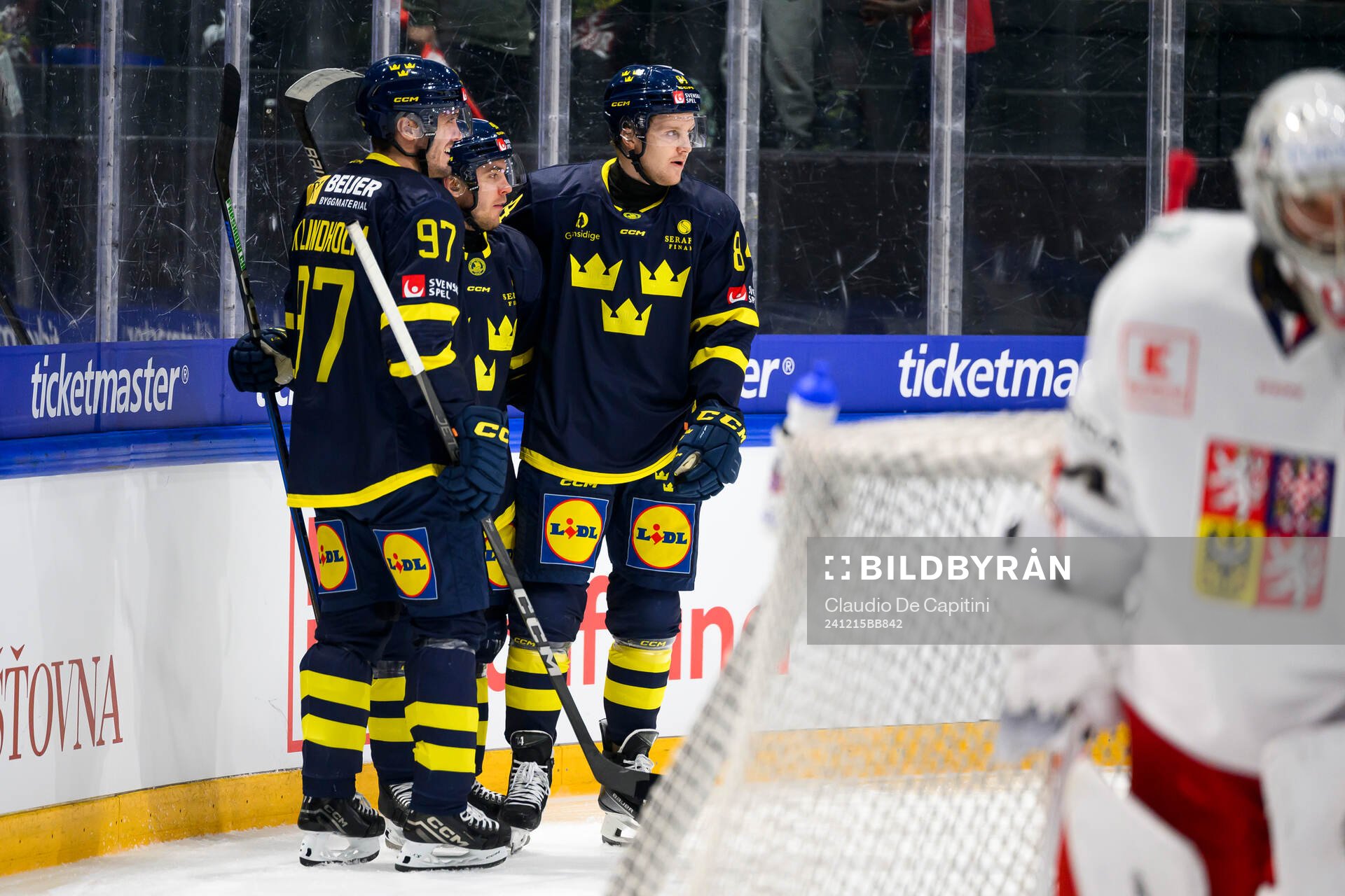 Max Lindholm, Andreas Wingerli and Sebastian Hartmann of