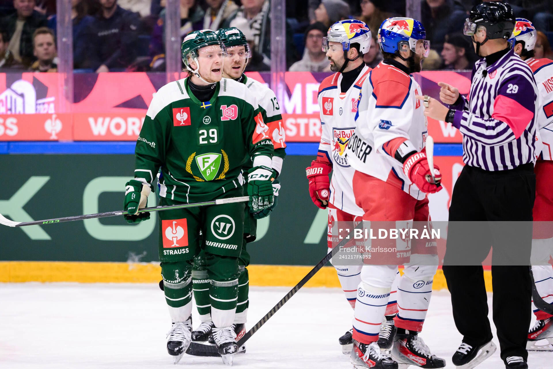 Oscar Steen of Färjestad
