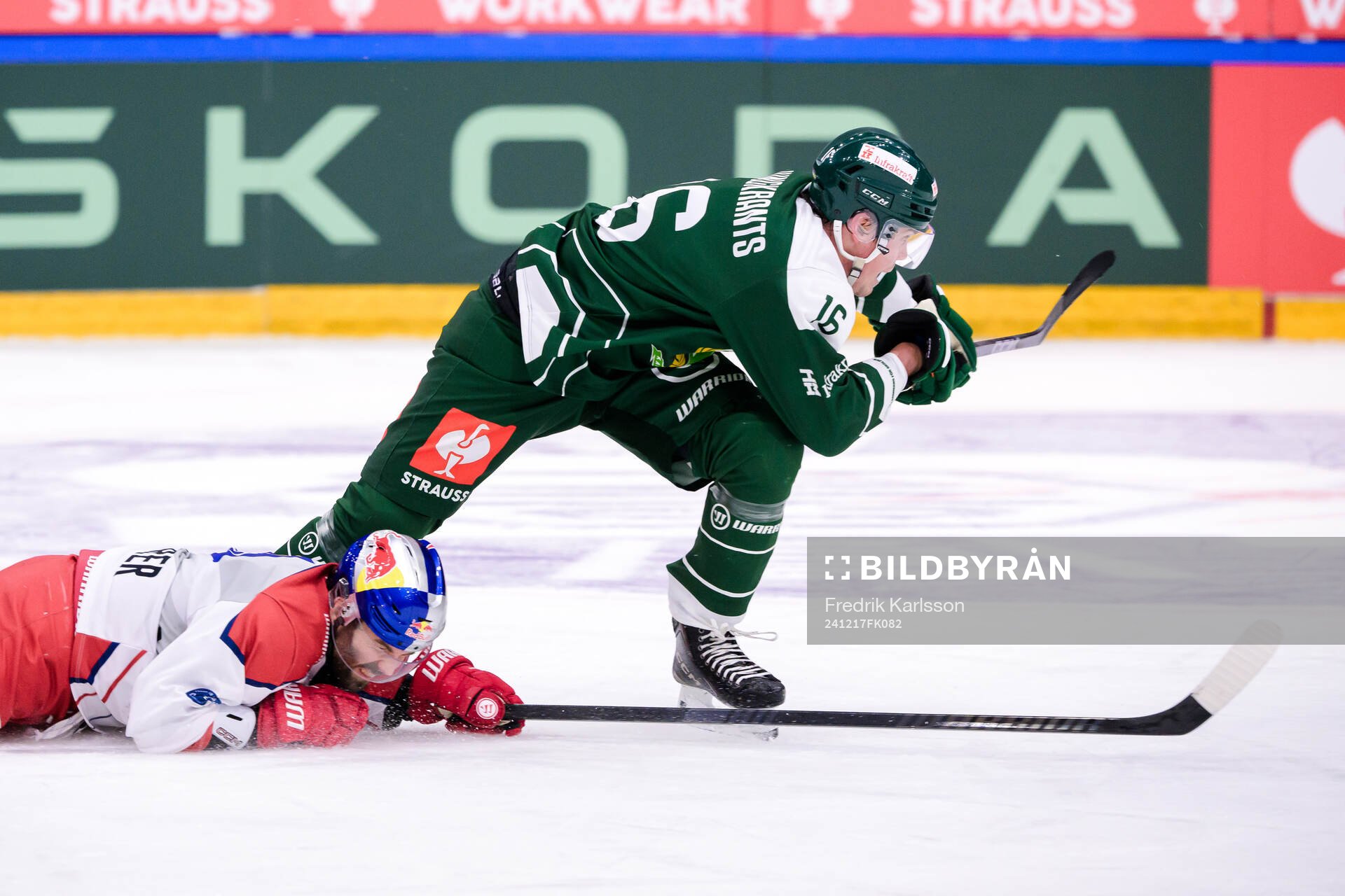 Peter Schneider of EC Red Bull Salzburg and Alexander